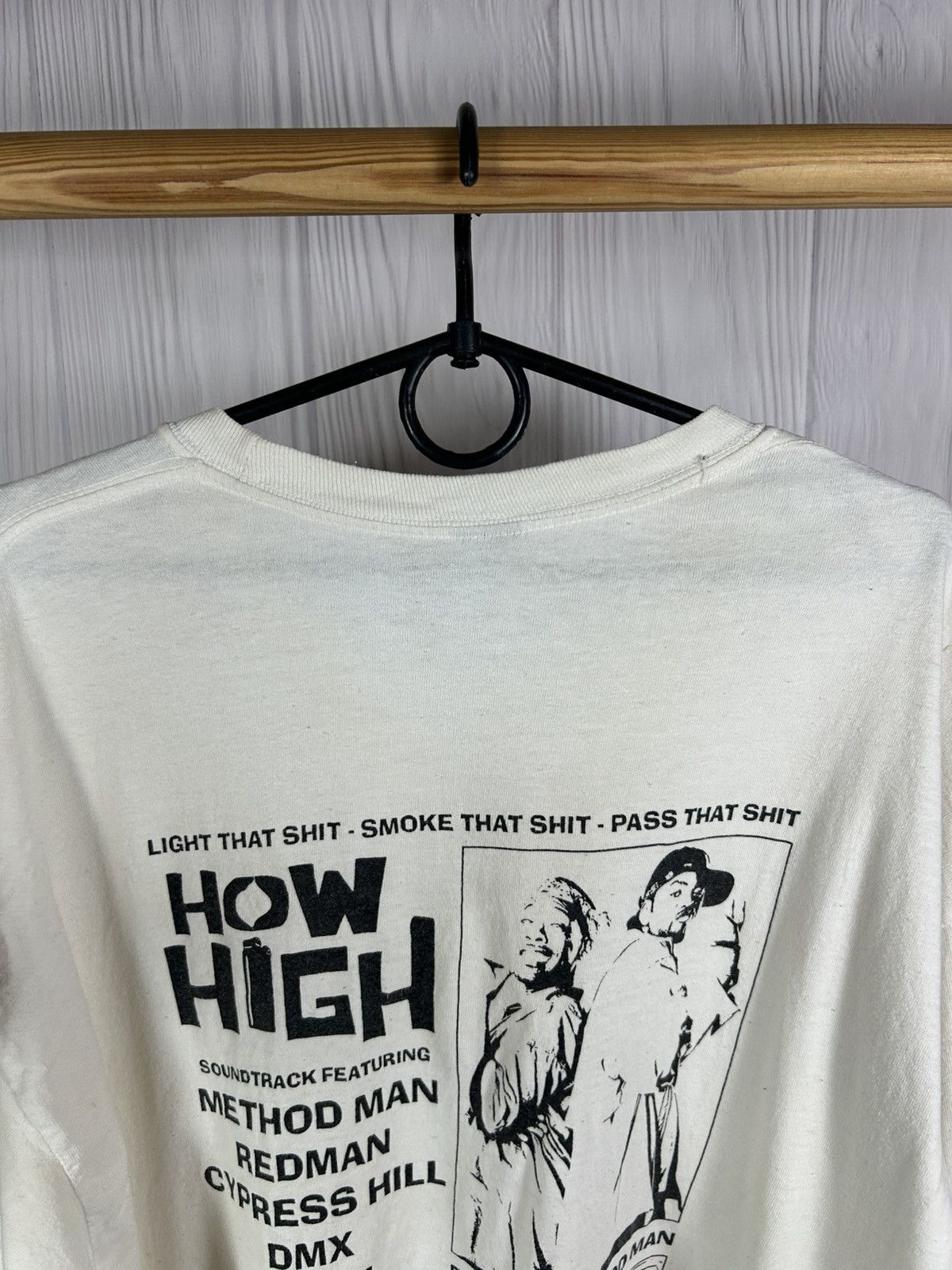 Gildan Vintage How High Got Blunt? 2001 Promo Movie Longsleeve Size US XL / EU 56 / 4 - 19 Thumbnail
