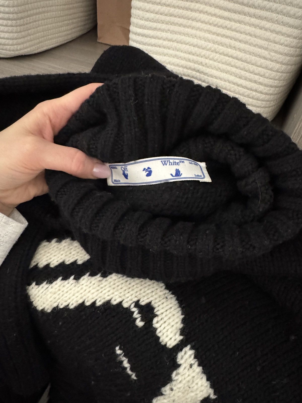 Off-White Off-White turtleneck wool sweater Size S / US 4 / IT 40 - 5 Thumbnail