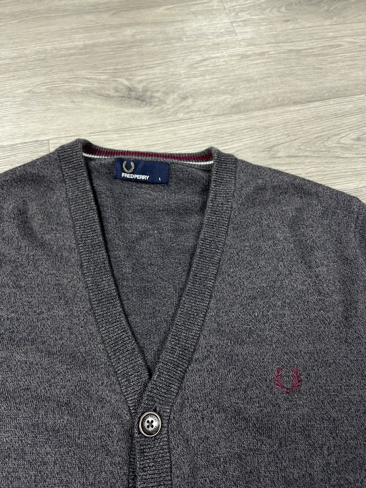 Fred Perry Fred Perry wool cardigan mens size L Size US L / EU 52-54 / 3 - 4 Thumbnail