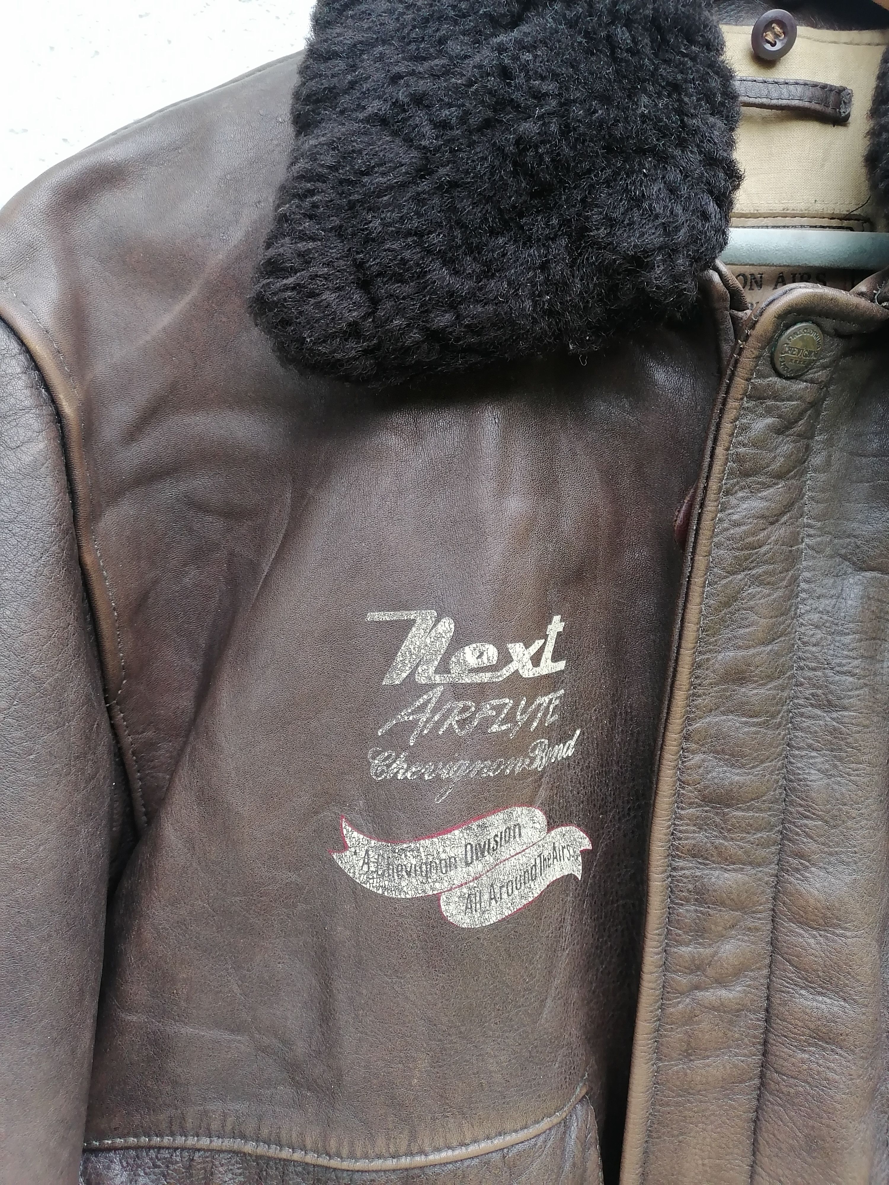 Chevignon Vintage Chevignon G-1 Leather Bomber Jackets Size US M / EU 48-50 / 2 - 3 Thumbnail