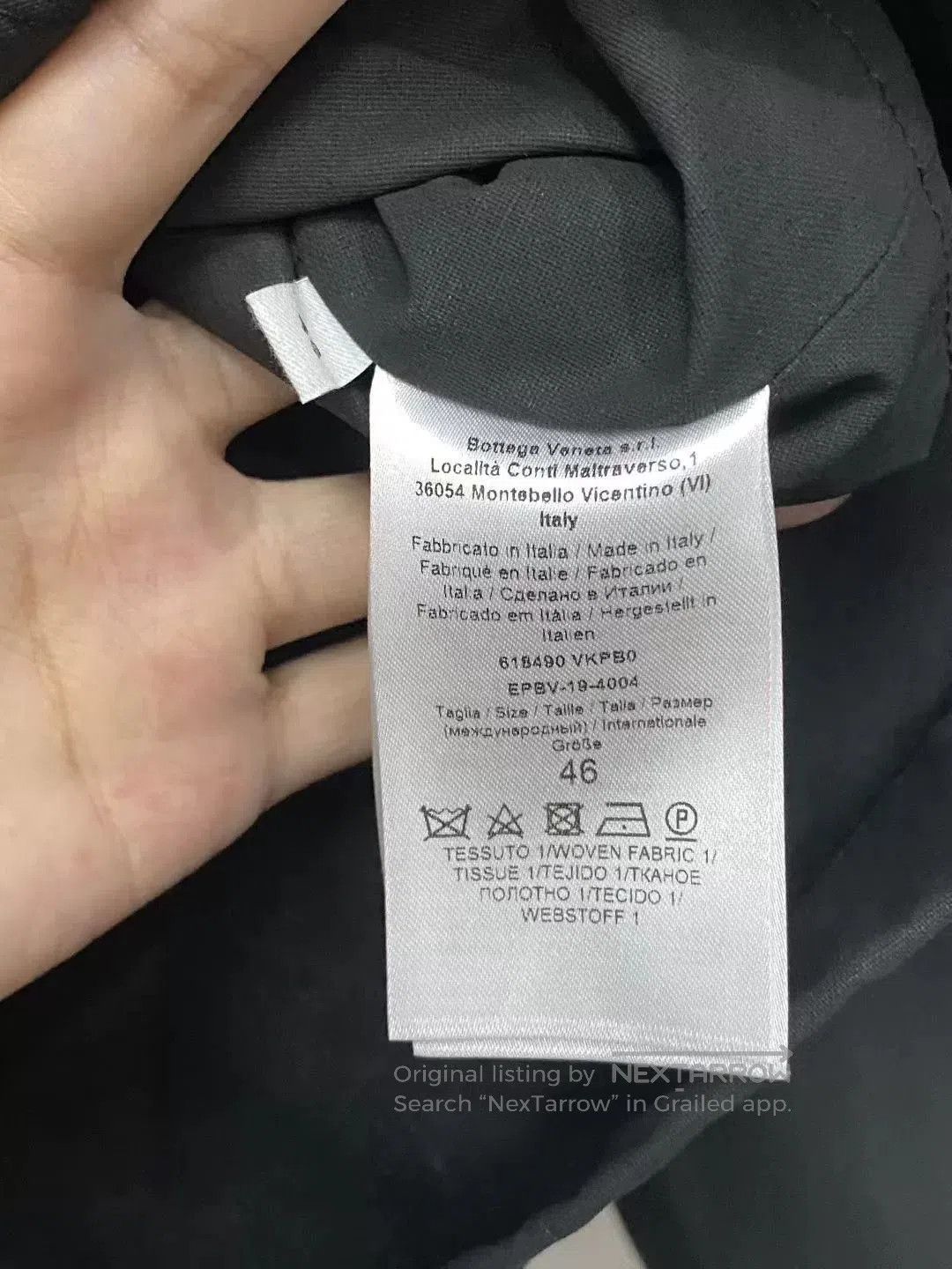 Bottega Veneta Bottega Veneta Black Triangle Buckle Jacket. Size US M / EU 48-50 / 2 - 5 Thumbnail