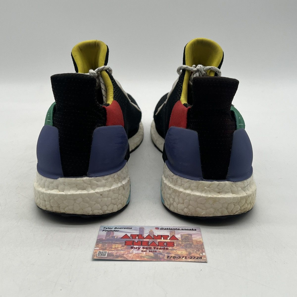 Adidas Pharrell x solar hu glide black Size US 12 / EU 45 - 3 Thumbnail
