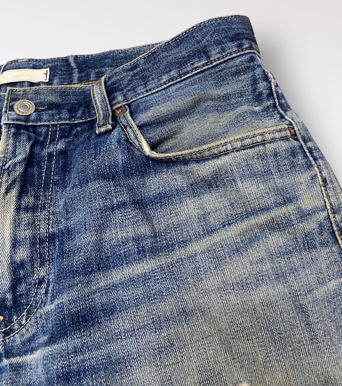 Japanese Brand 💥DELETE 💥VINTAGE UNIQLO JEANS KURT COBAIN DENIM Size US 34 / EU 50 - 10 Thumbnail