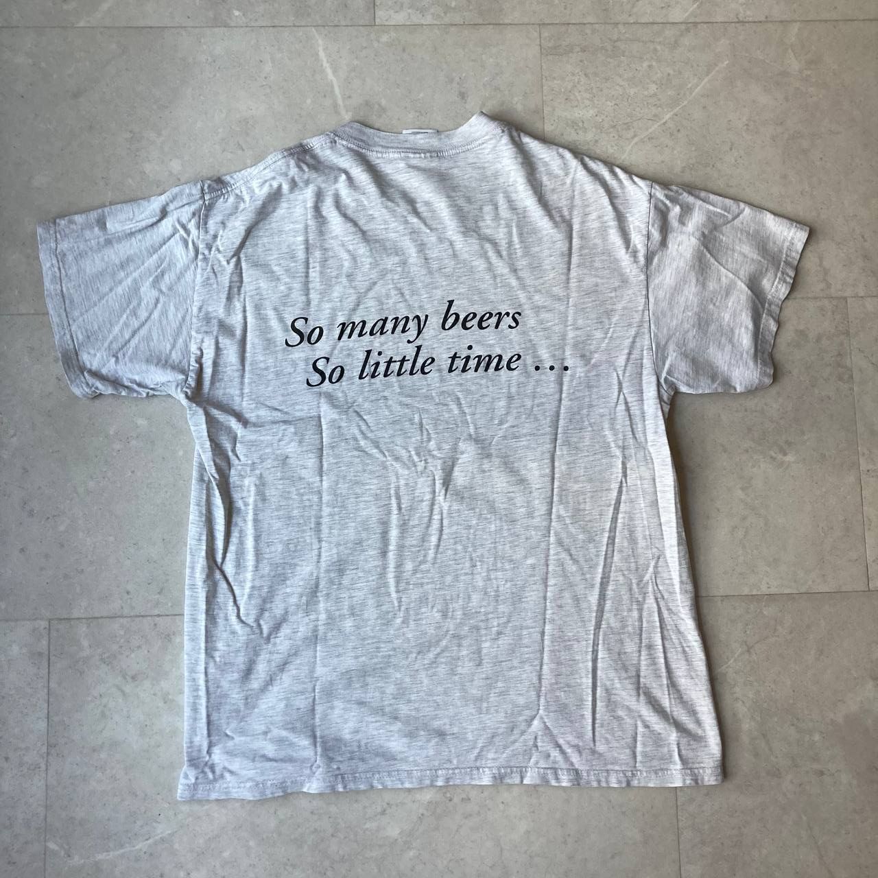 Budweiser Vintage Camra Beer United Kingdom England Pub Tee Size US L / EU 52-54 / 3 - 2 Thumbnail