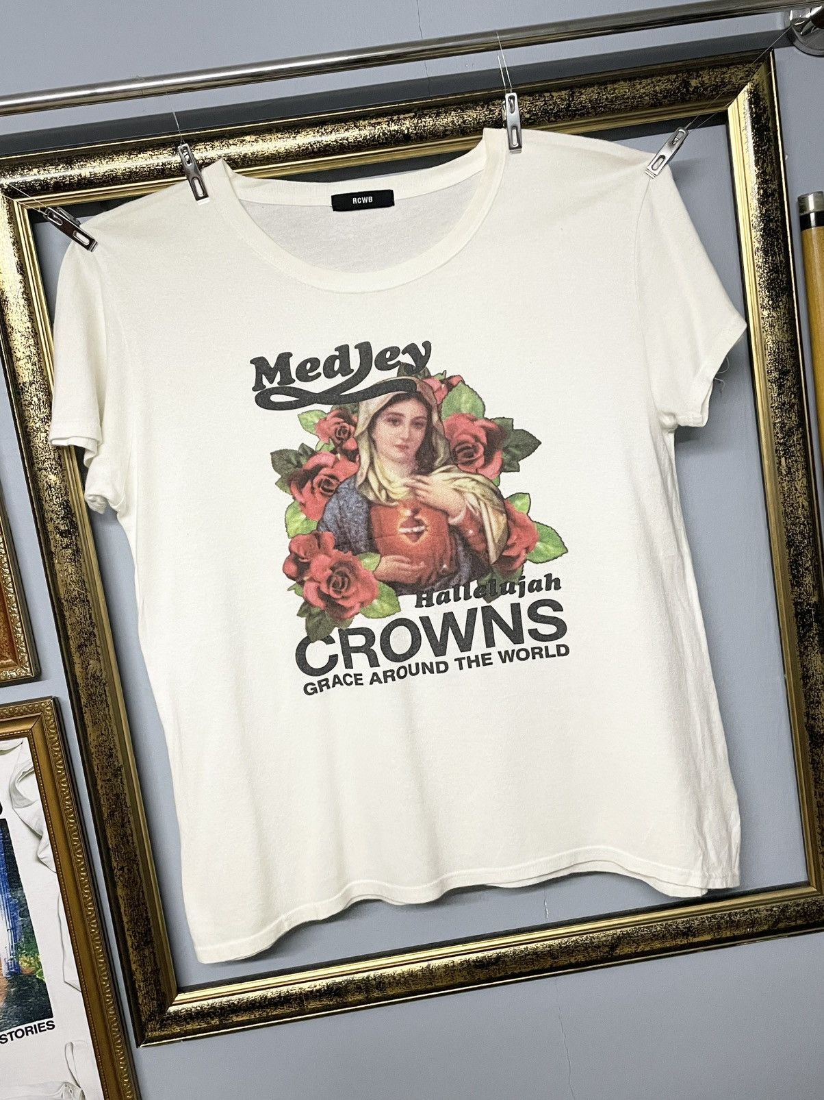Japanese Brand Vintage 1990s Japan Designer Rodeo Crown Medley Hallelujah Size US M / EU 48-50 / 2 - 2 Thumbnail