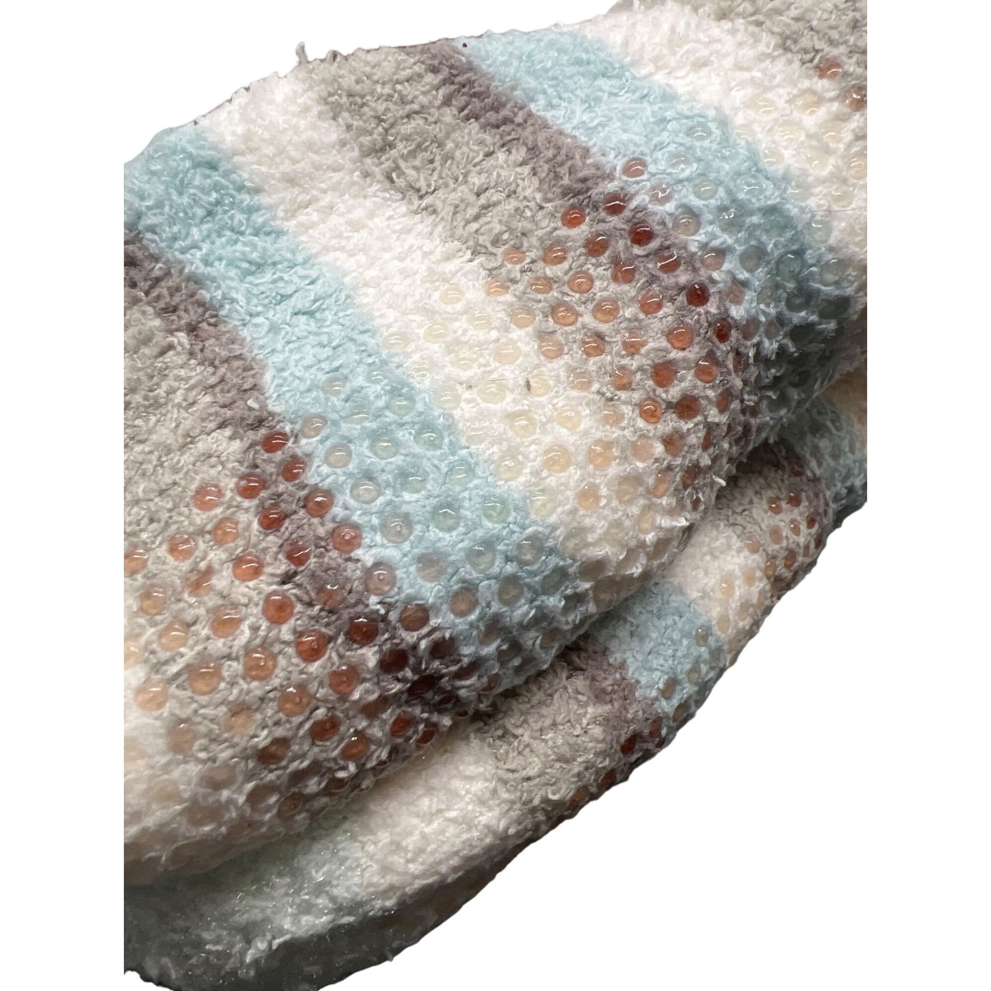 Other Cuddl Duds Sherpha Lined Lounge Socks Non Slip Blue Gray Sho Size ONE SIZE - 2 Thumbnail