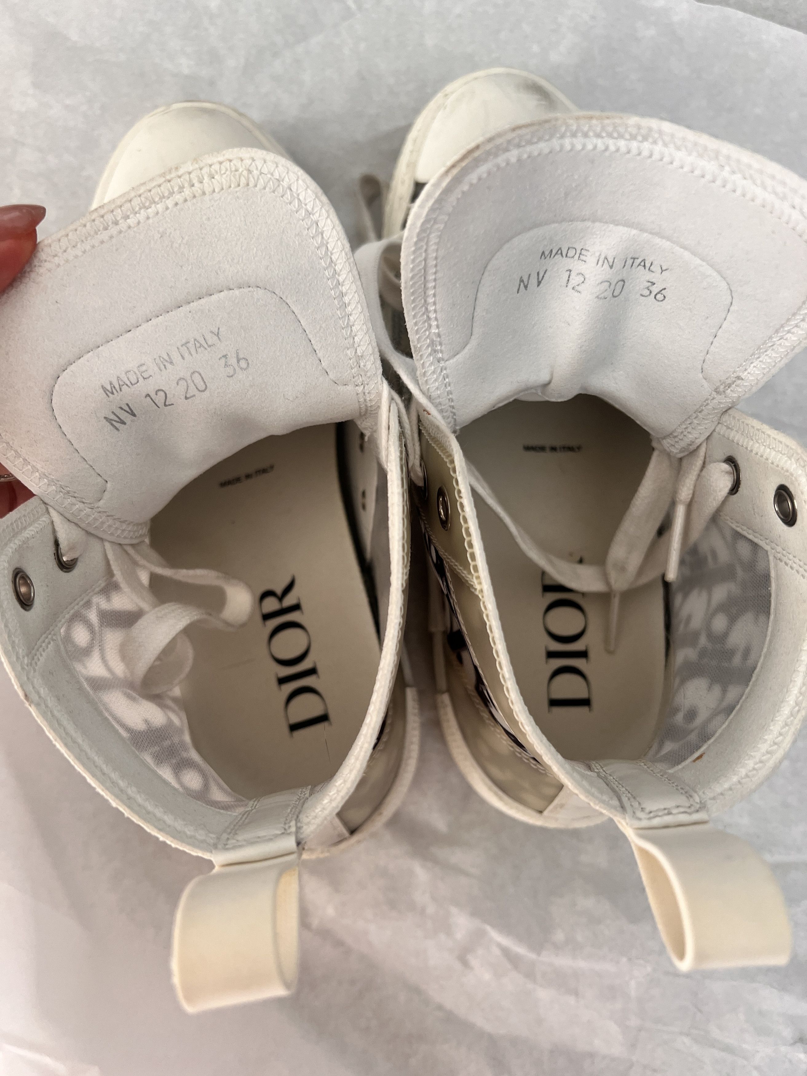 Dior Dior MEN/UNISEX B23 League High-Top Sneaker, 36 Size US 6 / IT 36 - 4 Thumbnail