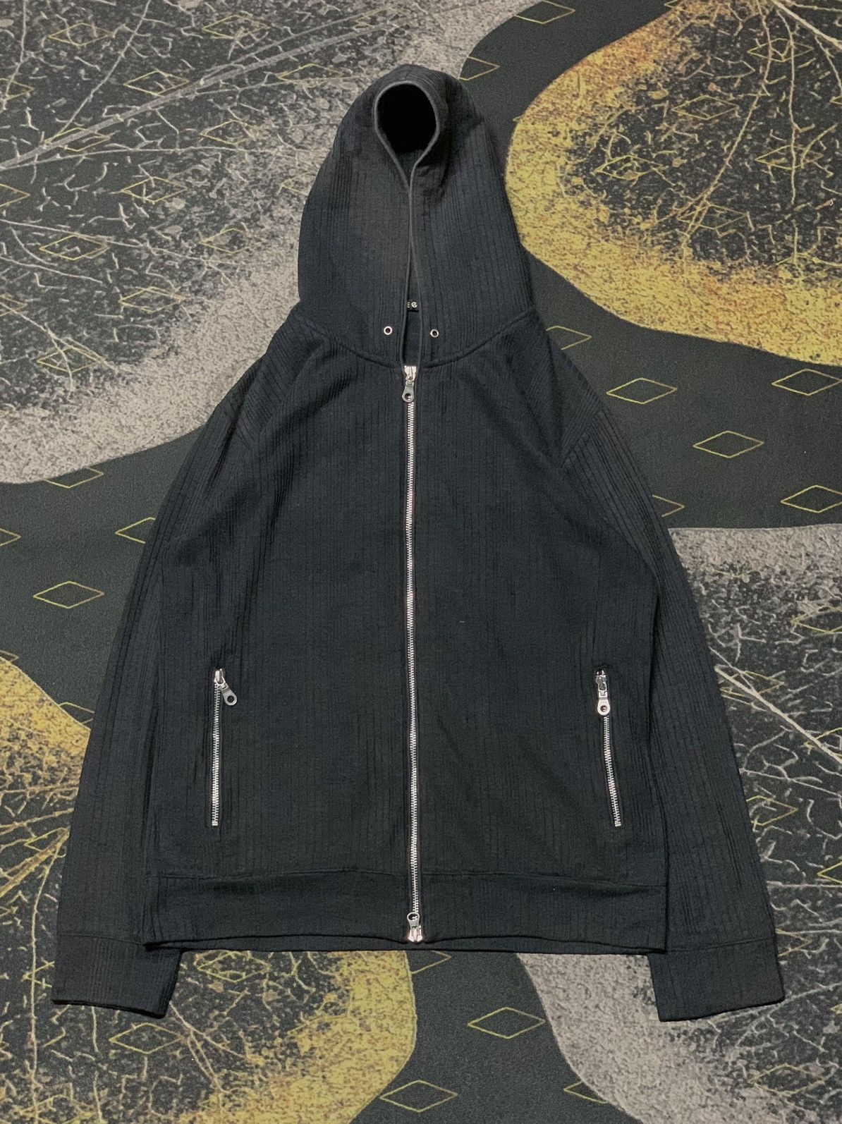 George × Japanese Brand × Le Grande Bleu (L.G.B.) 💥Vintage GEORGE Thermal Zipper Hooded Size US L / EU 52-54 / 3 - 3 Thumbnail