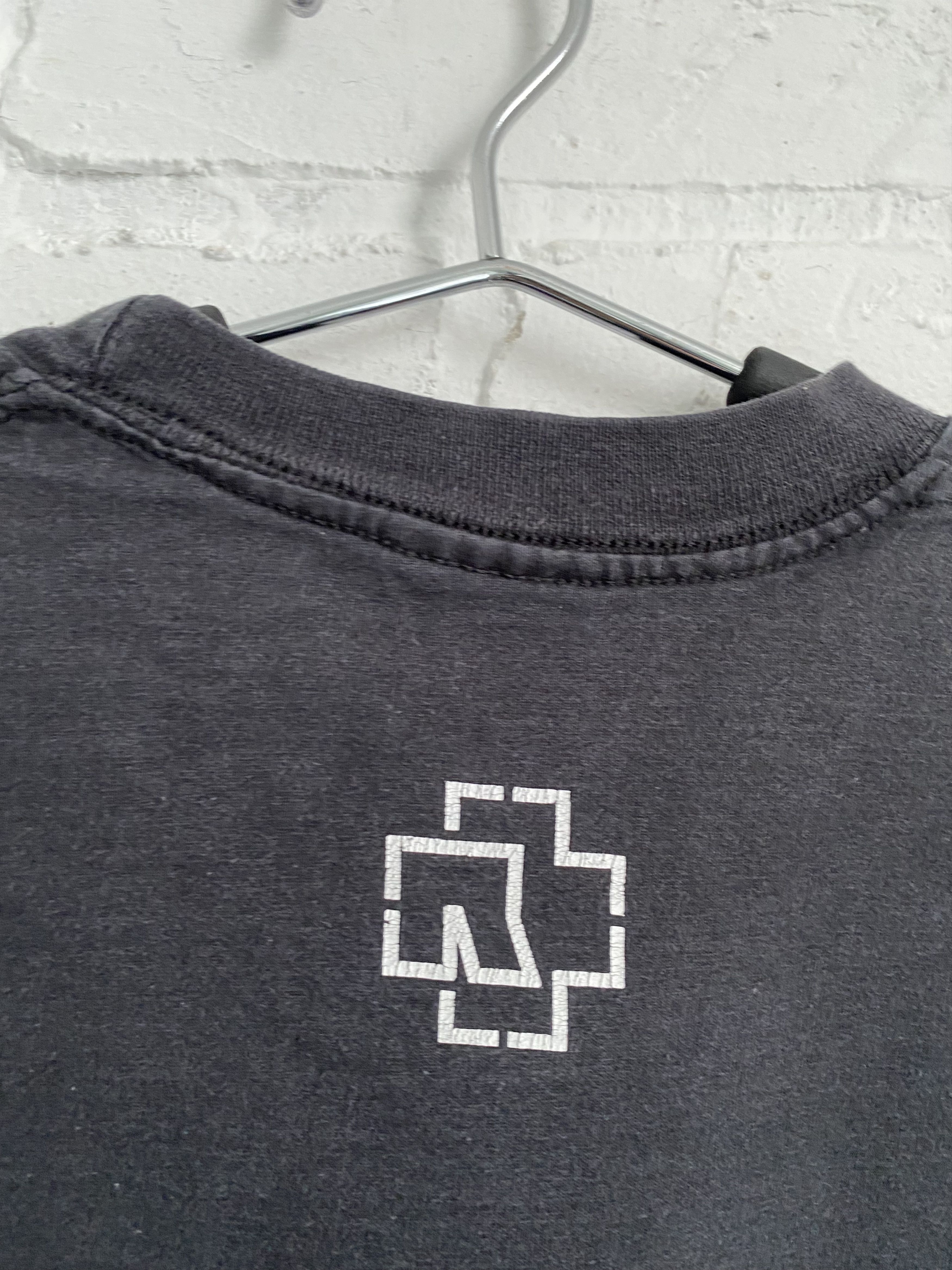Band Tees × Vintage Vintage 2004 Rammstein Ahoi tour Reise,Reise t-shirt Size US M / EU 48-50 / 2 - 6 Thumbnail