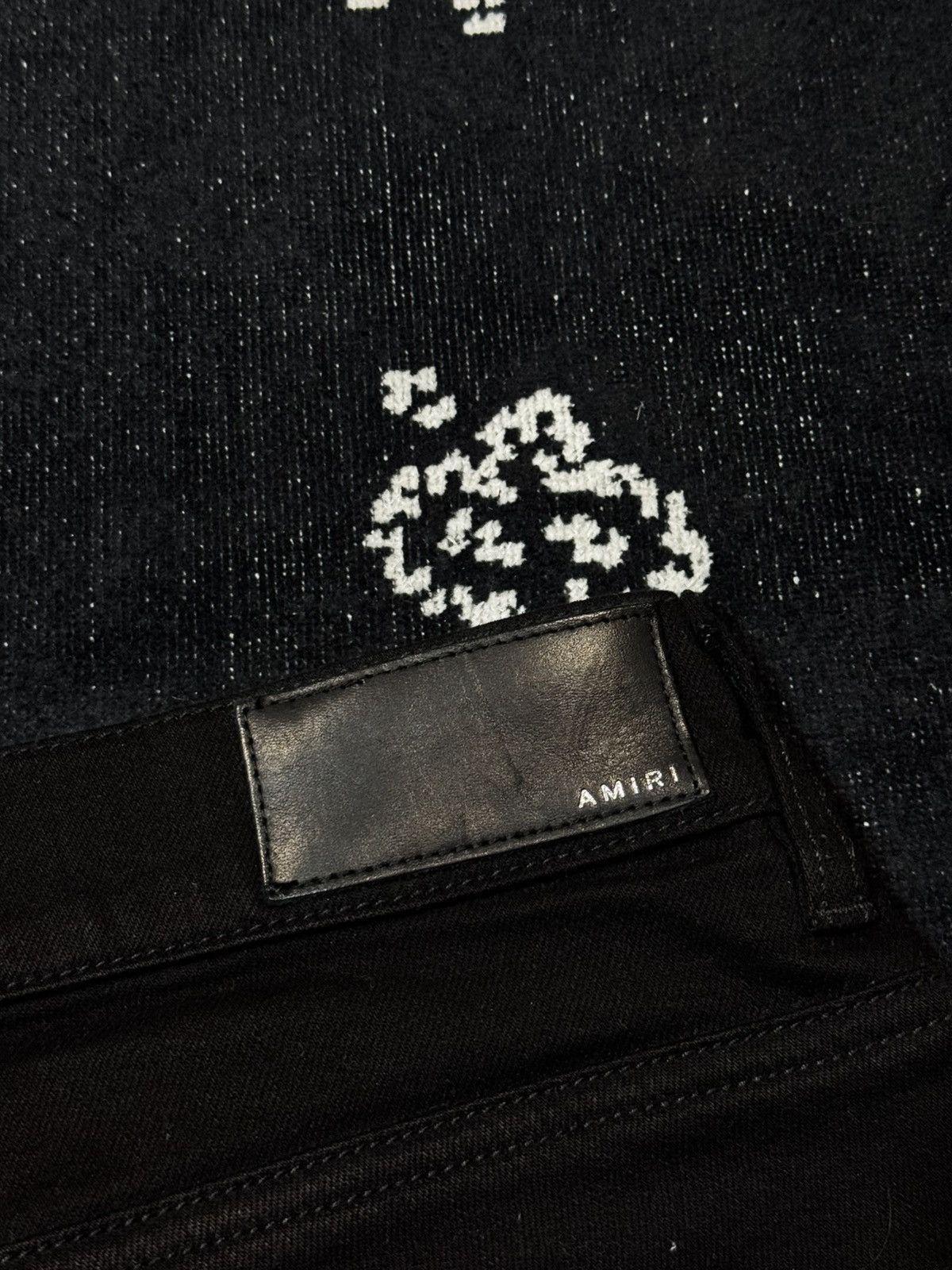 Amiri AMIRI CRYSTAL PAINT SPLATTERED JEANS Size US 34 / EU 50 - 14 Thumbnail