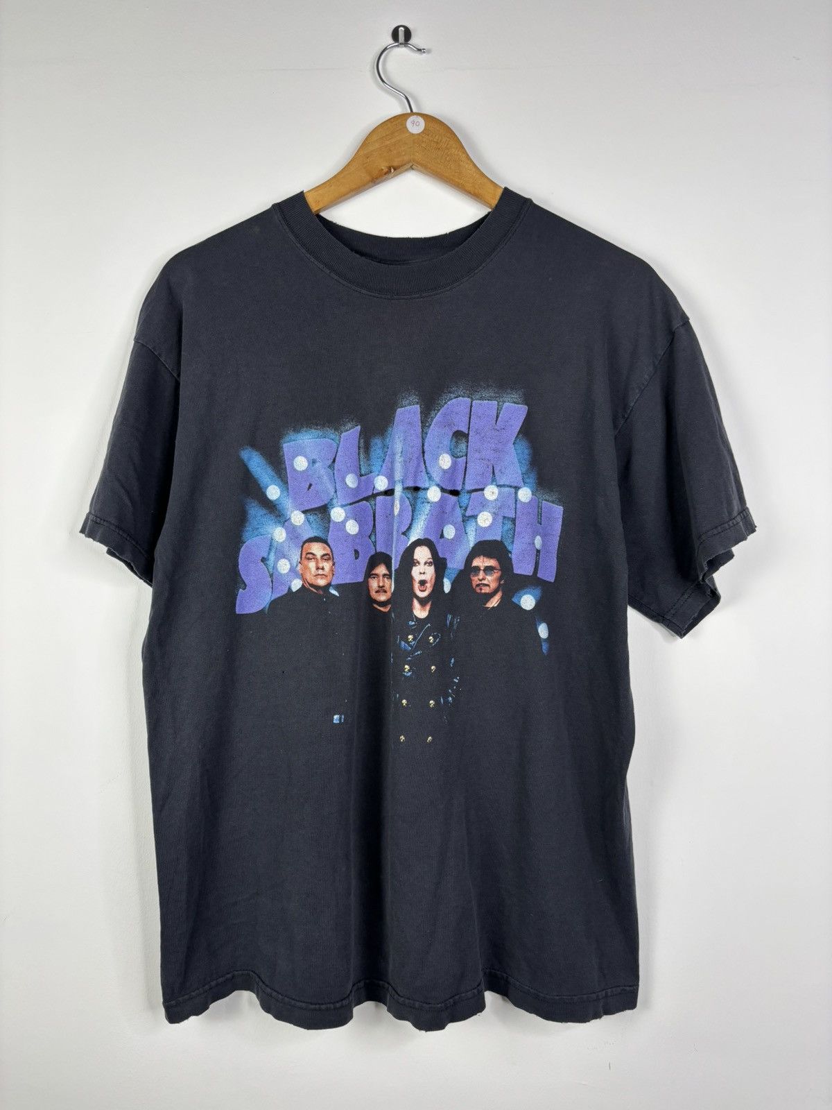 Band Tees Vintage Distressed 90’s Black Sabbath Size US L / EU 52-54 / 3 - 2 Thumbnail