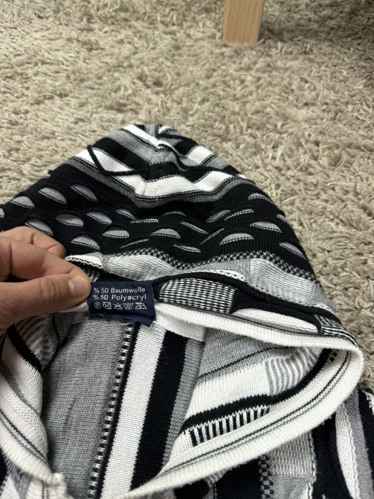 Carlo Colucci × Vintage Vintage zip sweater Carlo Colucci style original casual item Size US M / EU 48-50 / 2 - 3 Thumbnail