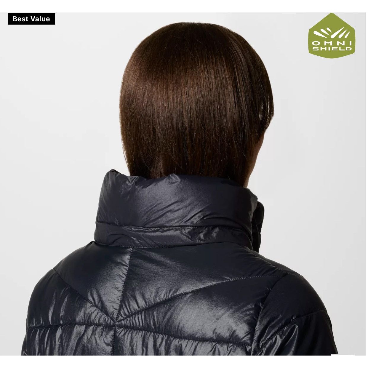 Columbia Columbia Black Insulated Buffer Jacket Coat Hood fur Sz L Size L / US 10 / IT 46 - 5 Thumbnail
