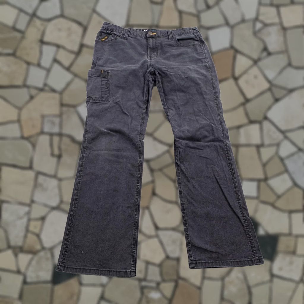 Ariat Ariat Pants Mens 34x30 Black Rebar M7 Slim Straight Cargo Work DuraStretch Flex Size US 34 / EU 50 - 1 Thumbnail