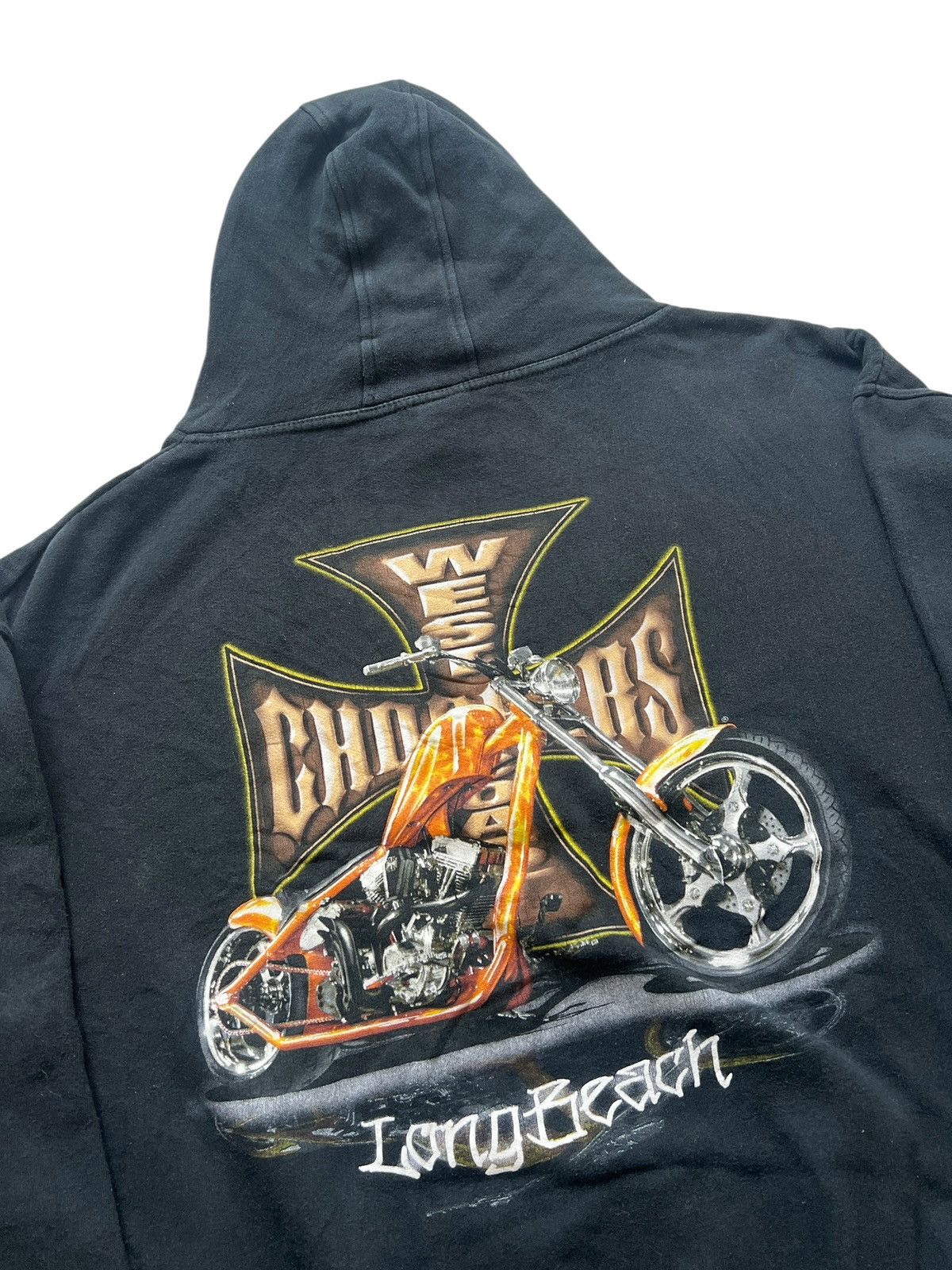 West Coast Choppers Vintage West Coast Choppers Pullover Hoodie Size US XL / EU 56 / 4 - 7 Thumbnail