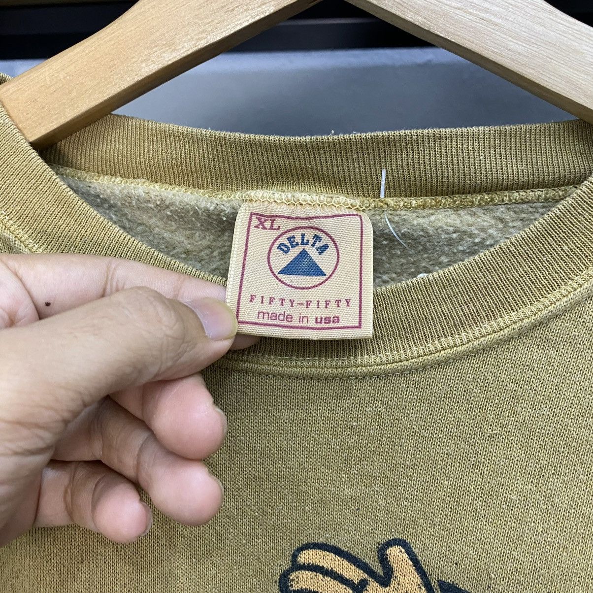 Delta Vintage Astroboy Sweatshirt Crewneck 90s Brown Colour Size US XL / EU 56 / 4 - 3 Thumbnail