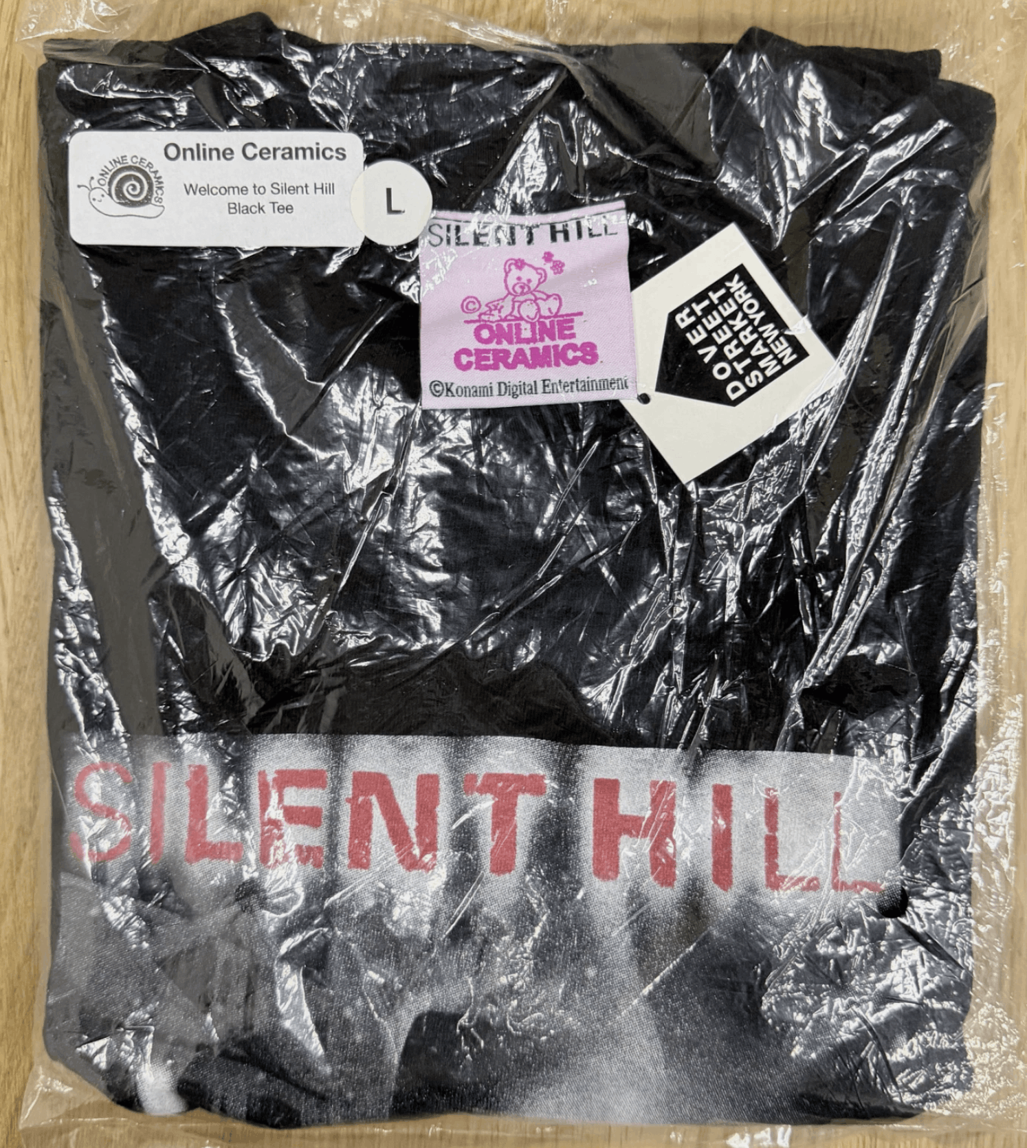 Online Ceramics Welcome to Silent Hill 2 Black Tee Size US L / EU 52-54 / 3 - 3 Thumbnail