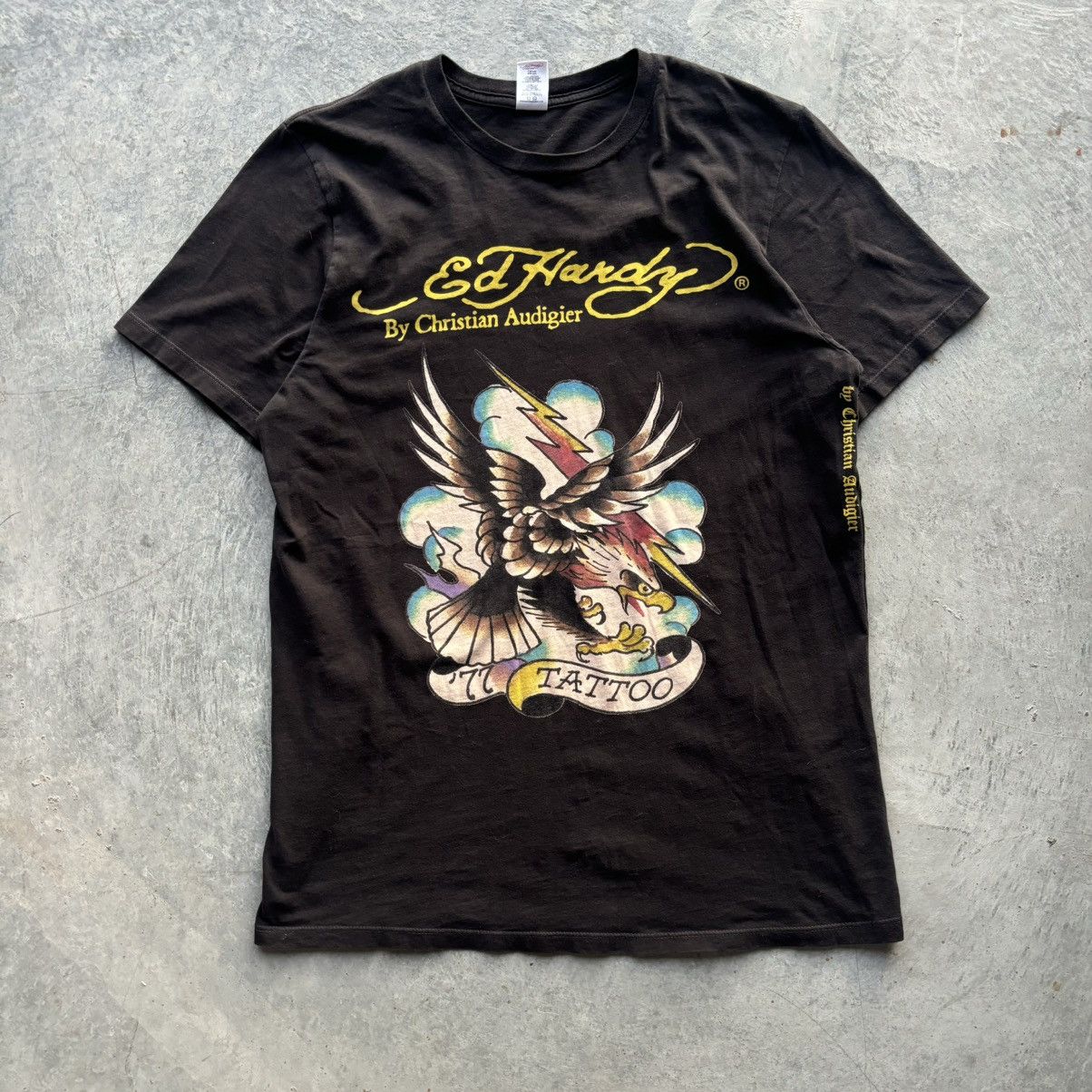 Christian Audigier Y2k Christian Audigier Ed Hardy Tee Size US L / EU 52-54 / 3 - 1 Thumbnail