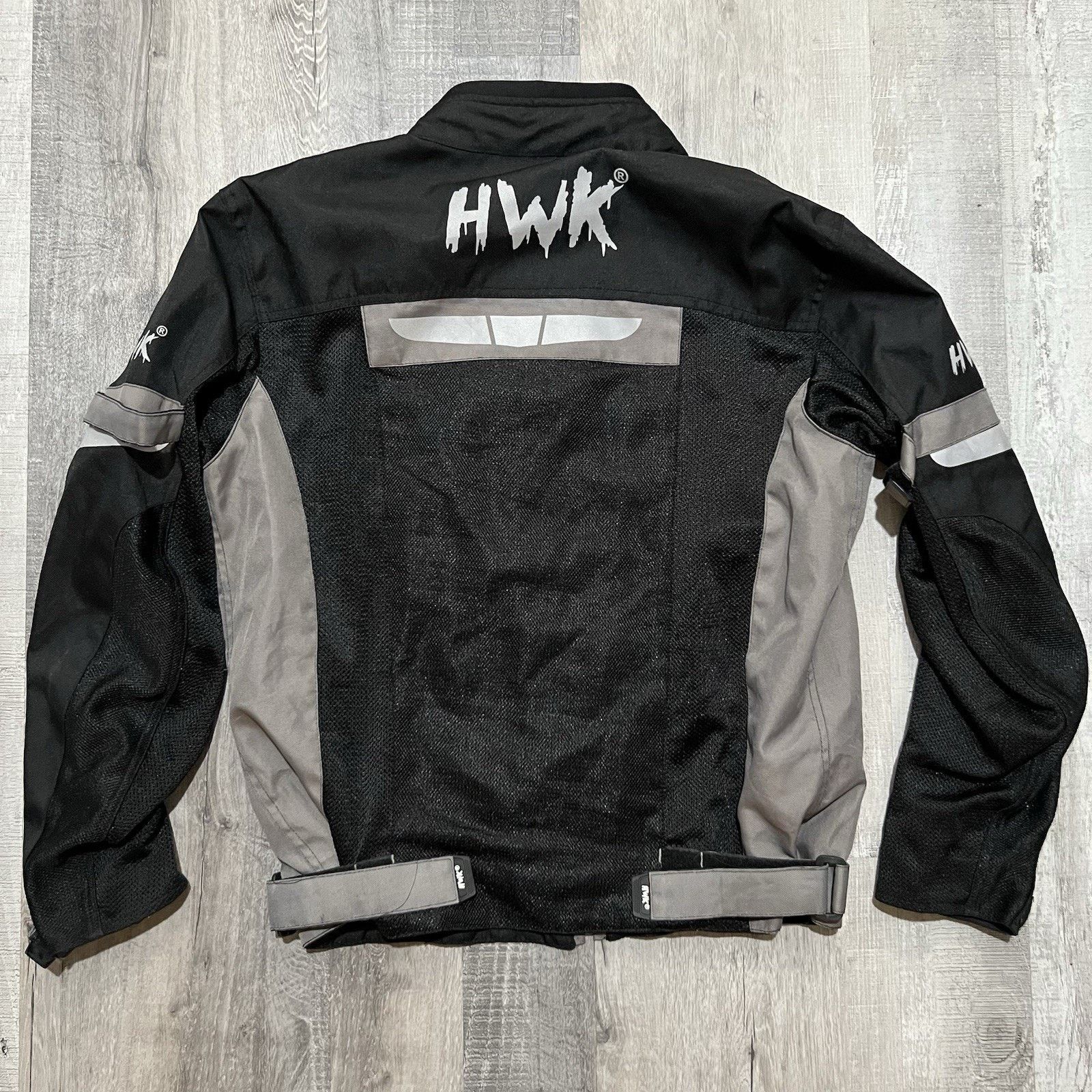 Hawk HWK Mesh Motorcycle Jacket Riding Motorbike Biker CE Armored Size US M / EU 48-50 / 2 - 2 Thumbnail