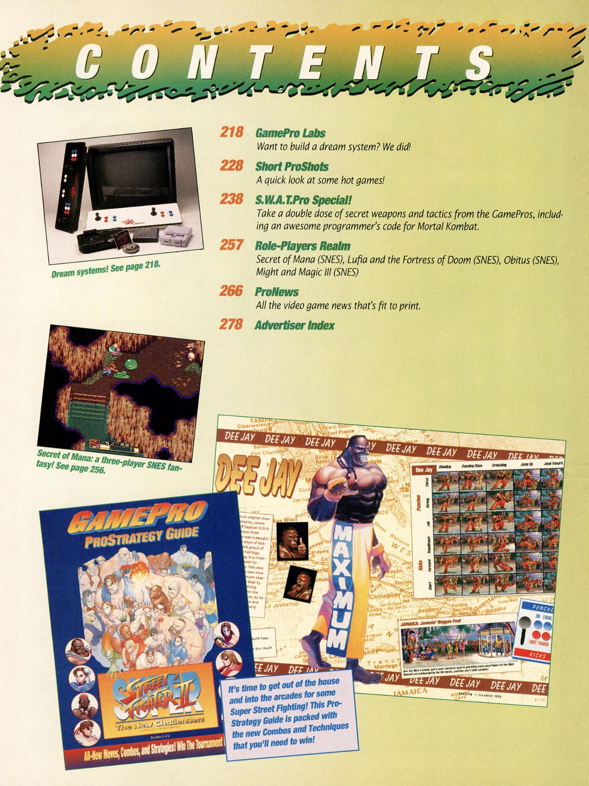 Designer Vtg GamePro Magazine Dec 1993 Issue 54 TNMT SNES Nintendo Size ONE SIZE - 3 Thumbnail