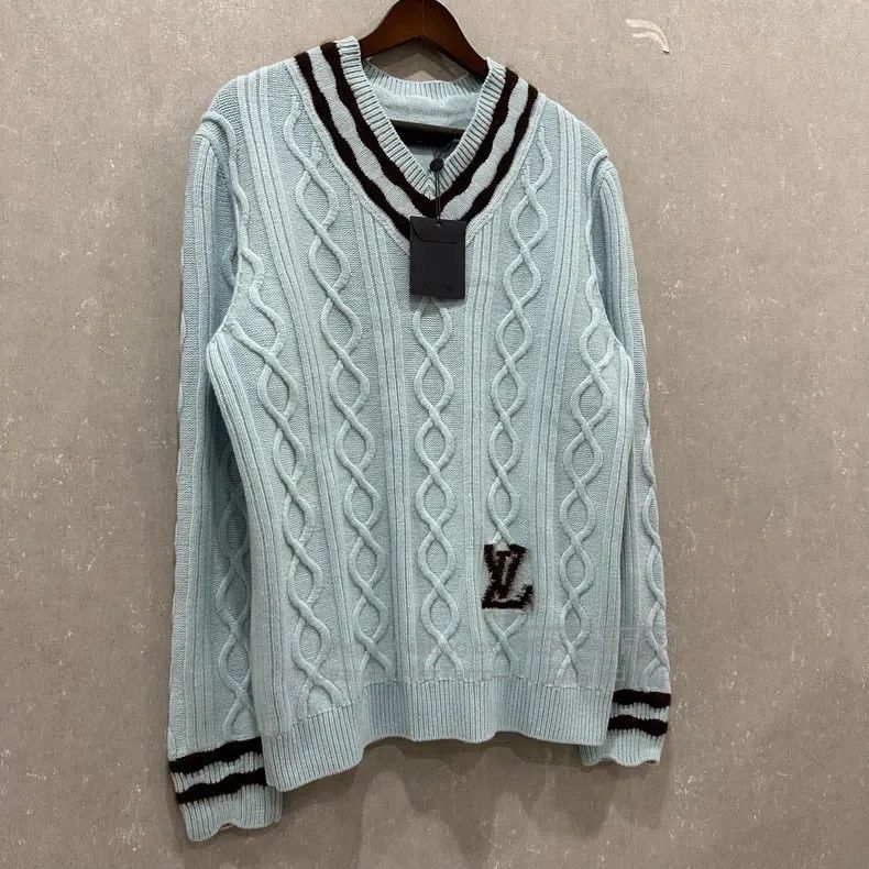 Louis Vuitton Louis Vuitton Patchwork Mohair Sweater Size US S / EU 44-46 / 1 - 3 Thumbnail