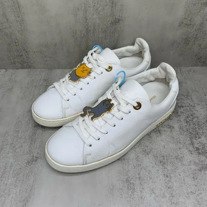 Louis Vuitton Louis Vuitton Cat Illustration Low-Top Sneakers -2508 Size US 6 / IT 36 - 1 Thumbnail
