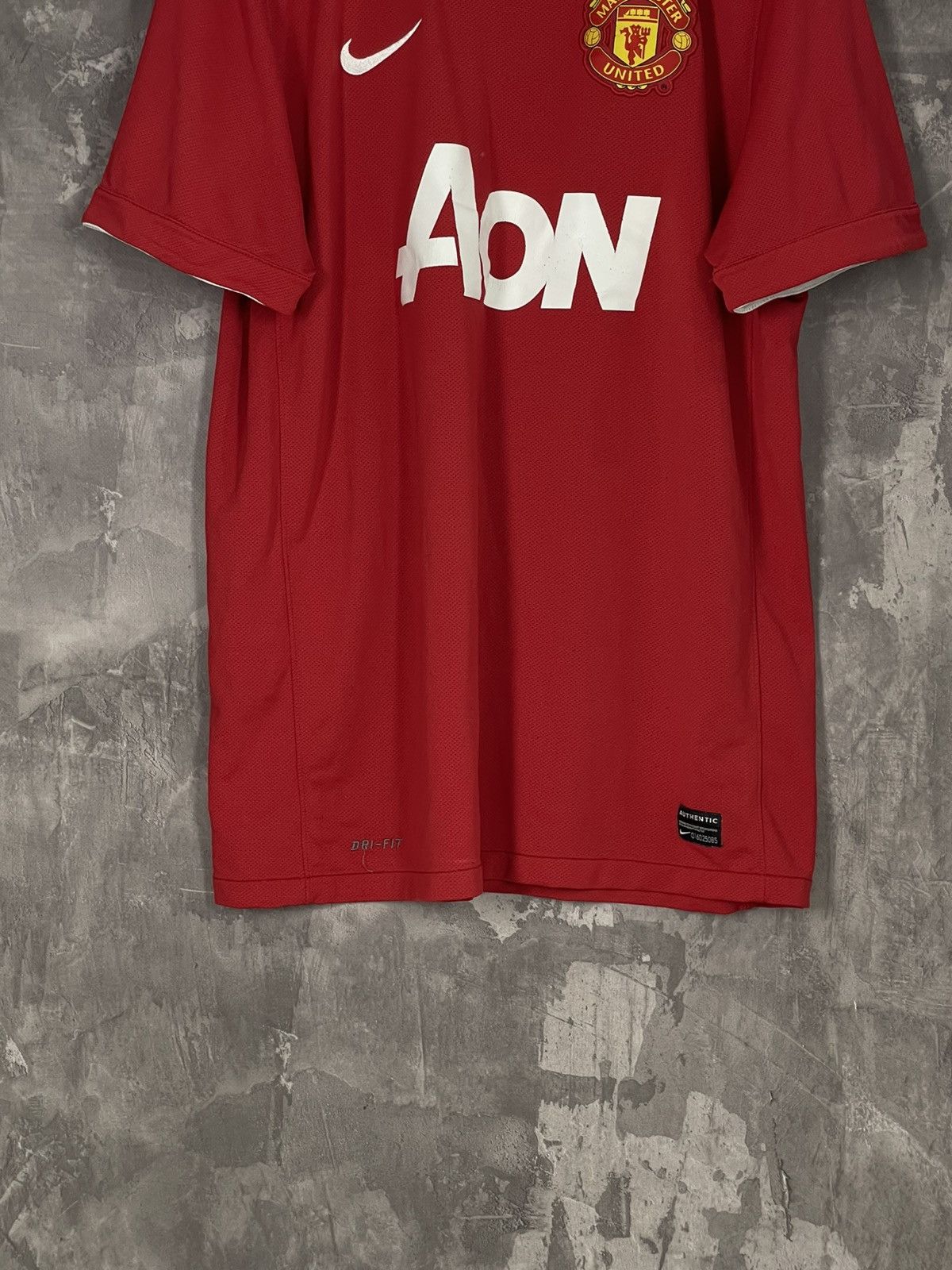 Nike BLOKECORE ⚽️ NIKE MANCHASTER UNITED AON JERSEY T-SHIRT KIT Size US L / EU 52-54 / 3 - 5 Thumbnail