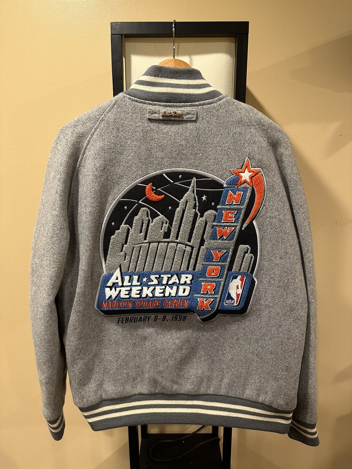 Just Don Just Don x Mitchell & Ness 1998 NBA All Star Varsity Jacket Size US L / EU 52-54 / 3 - 5 Thumbnail