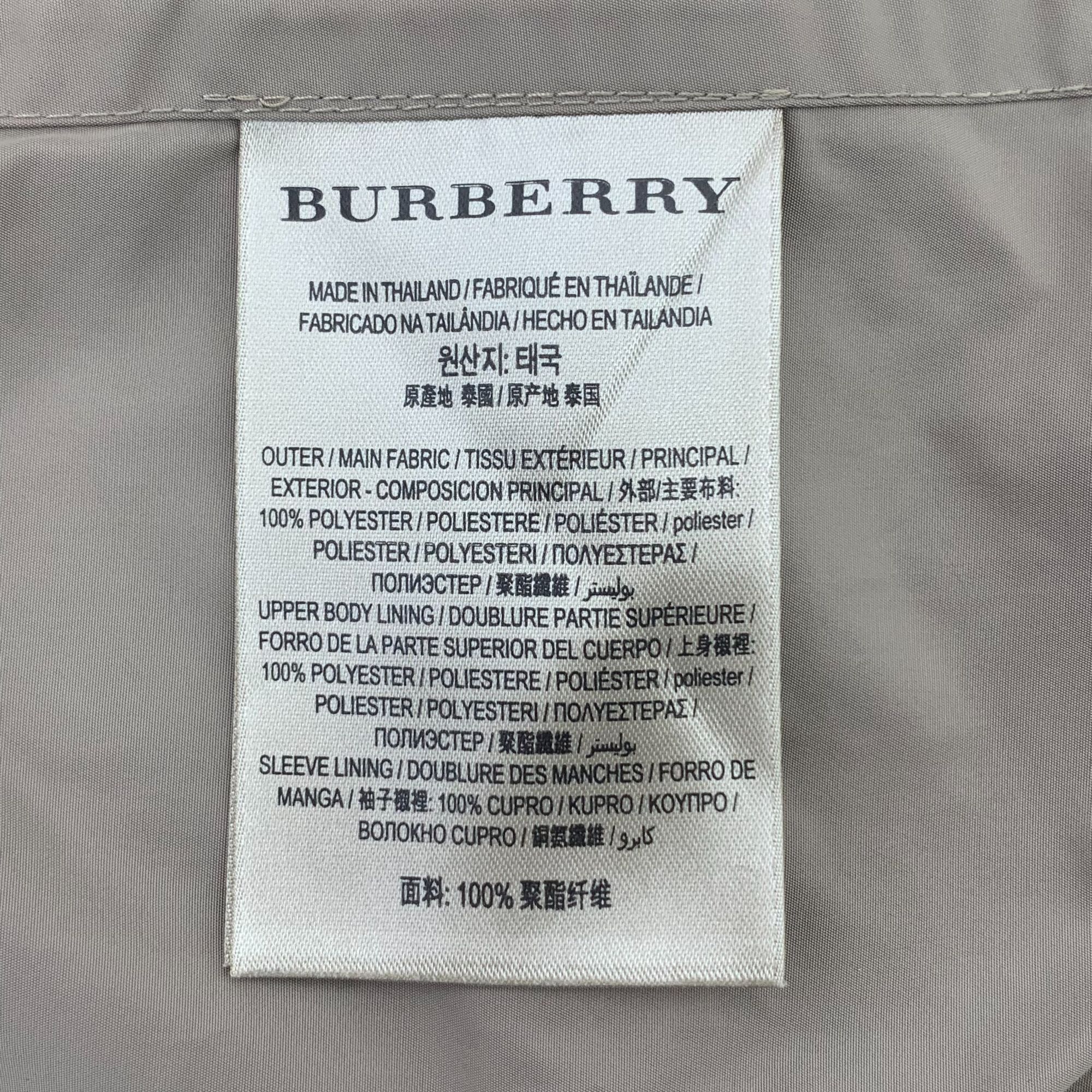Burberry Burberry Tan Double-Breasted Trench Coat With Detachable Hoo Size S / US 4 / IT 40 - 4 Thumbnail