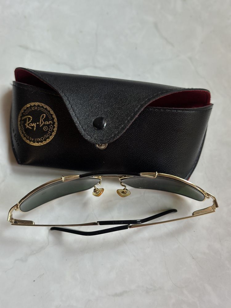 RayBan RayBan Vintage Sunglasses Green Lens Size ONE SIZE - 3 Thumbnail