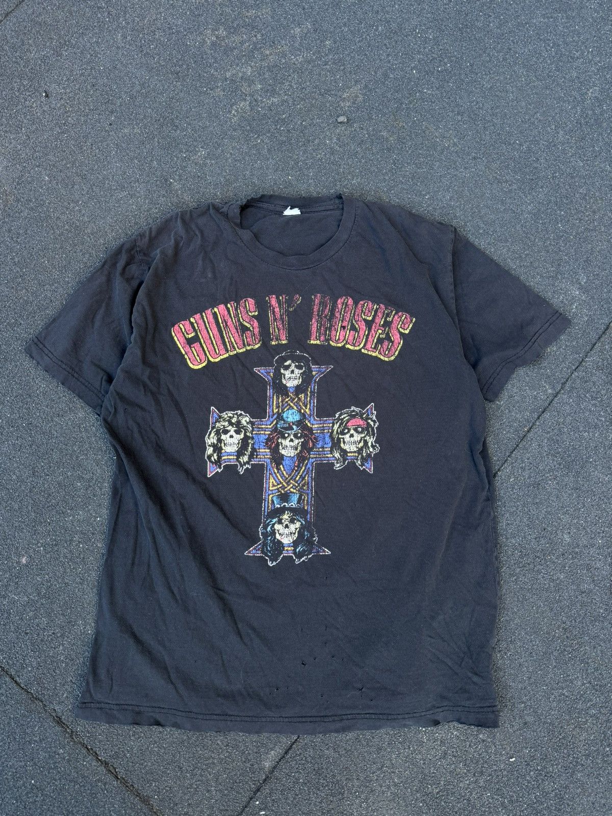 Band Tees × Guns N' Roses × Vintage Y2K Vintage Guns N Roses Tee Size US S / EU 44-46 / 1 - 1 Thumbnail