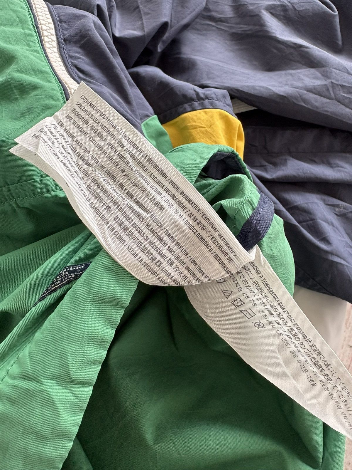 Abercrombie & Fitch Abercrombie & Fitch Jacket Blue Yellow Green Rain Wind Size US M / EU 48-50 / 2 - 12 Thumbnail