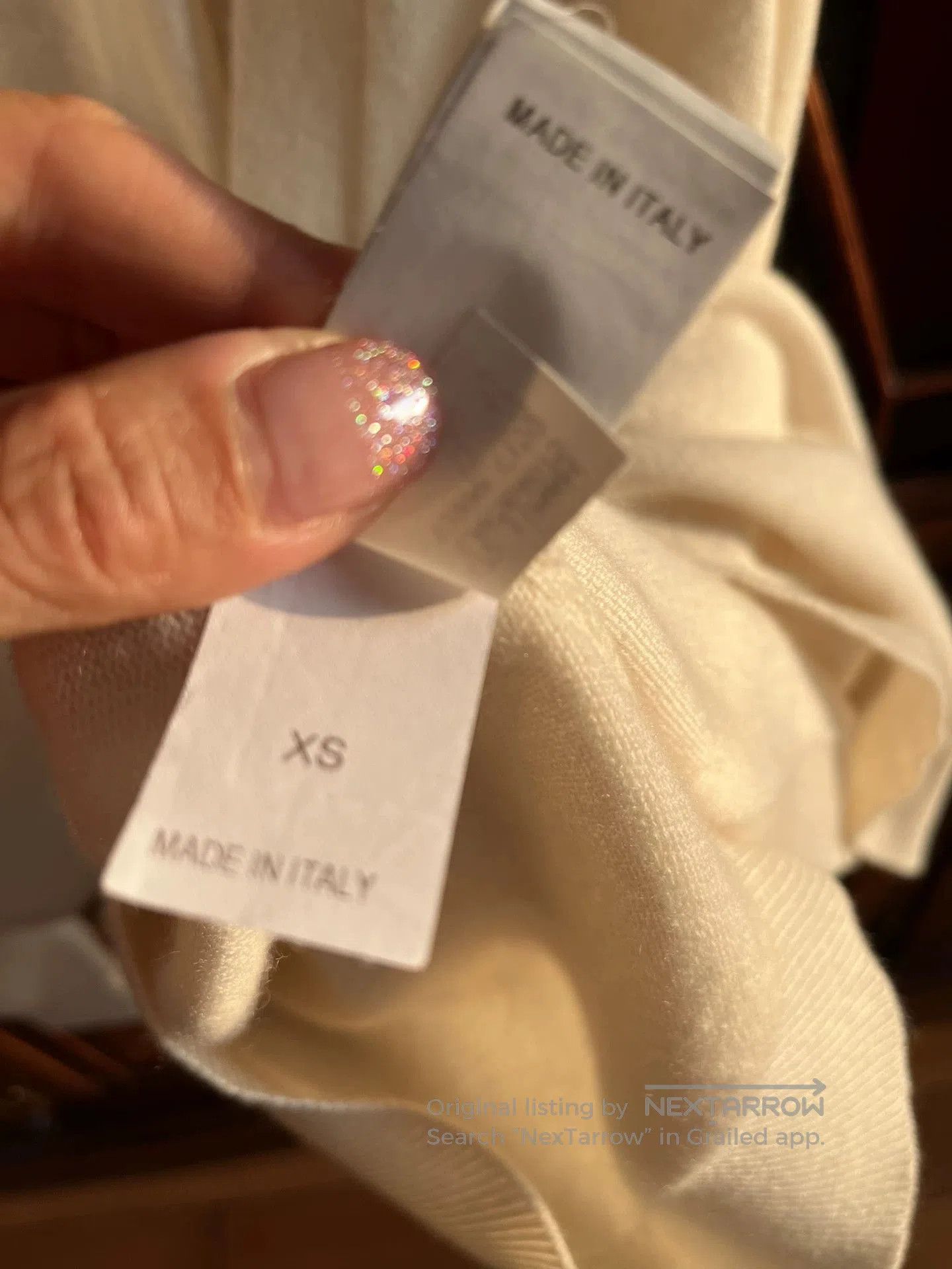 Brunello Cucinelli Brunello Cucinelli Beaded Wool Cardigan. Size US XS / EU 42 / 0 - 6 Thumbnail