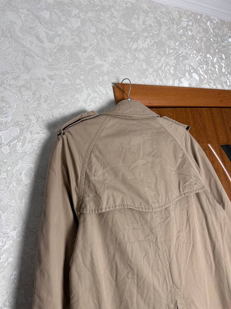 Burberry Vintage 1990s Burberrys Nova Check Trench Coat Size 48 REG Size US M / EU 48-50 / 2 - 10 Thumbnail