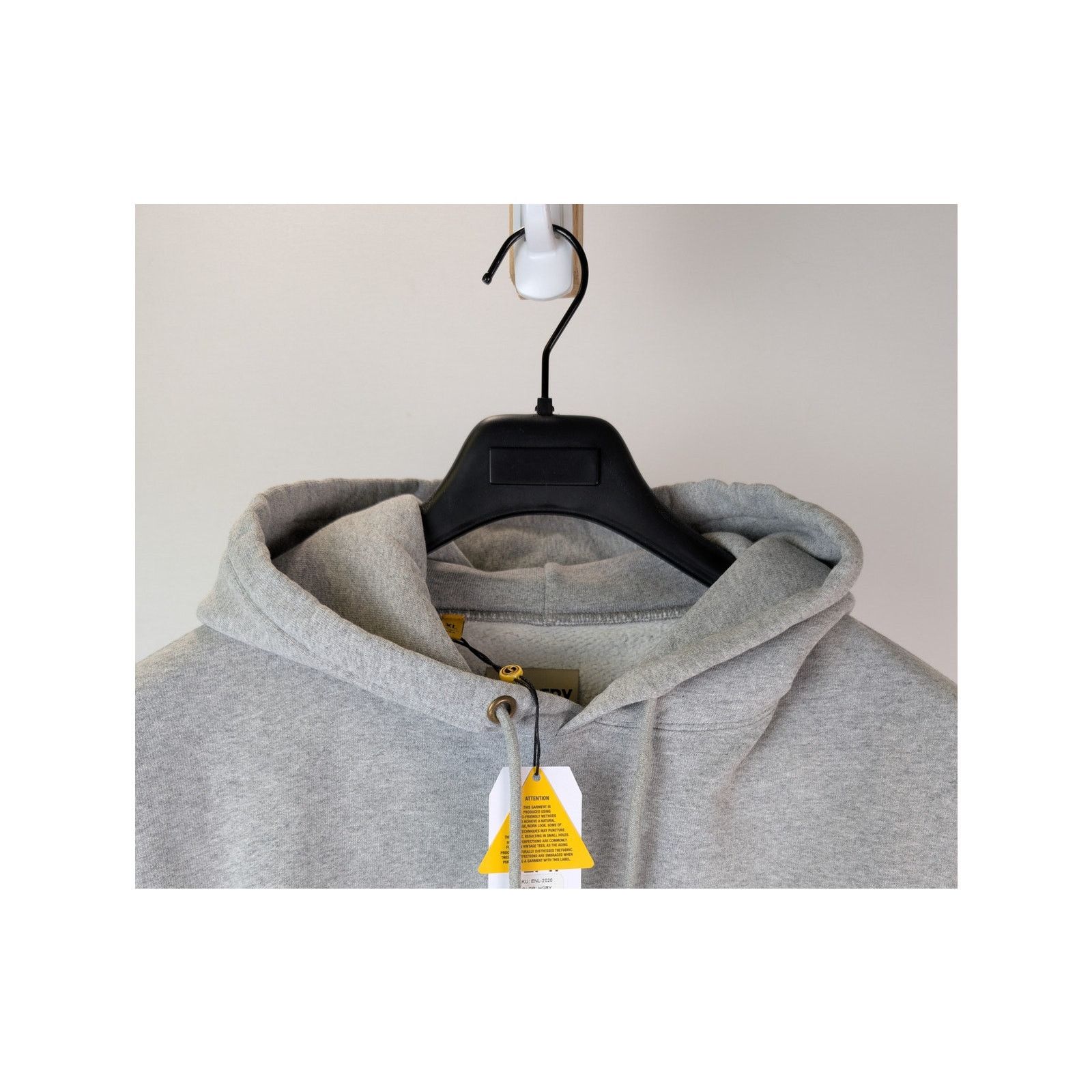 Gallery Dept. o1rshd1 Center Logo-Print Hoodie in Heather Grey Size US XXL / EU 58 / 5 - 7 Thumbnail