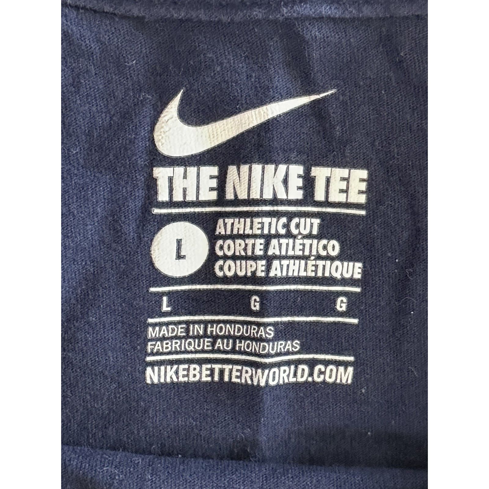 Nike Nike The Nike Tee Penn State Lions Football NCAA LR Sports Size US L / EU 52-54 / 3 - 6 Thumbnail