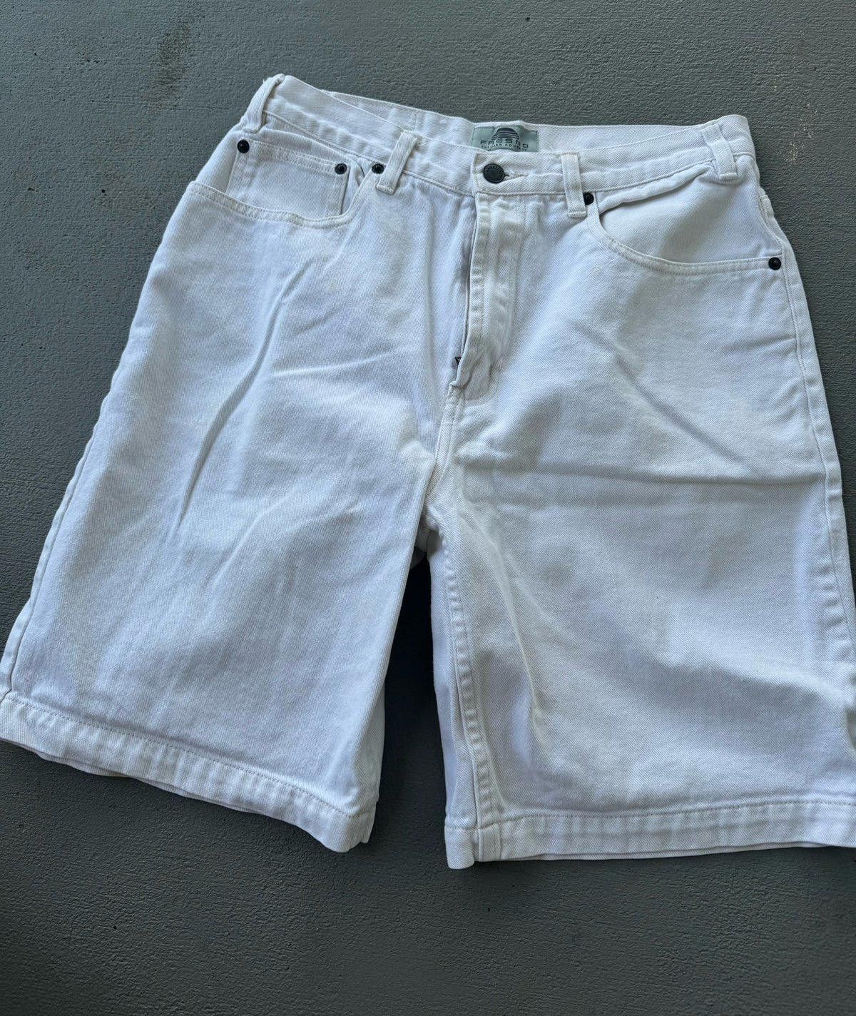 Designer Frescno White Vintage Short Size 36" / US 14 / IT 50 - 2 Thumbnail