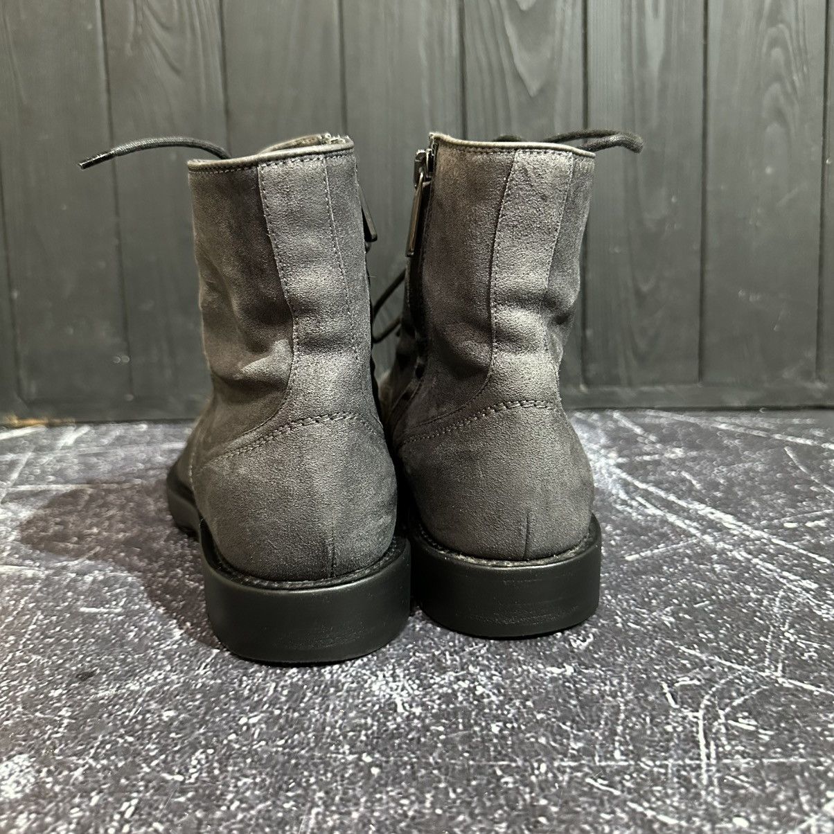 Santoni SANTONI - Women’s Suede/Leather Gray Boots Size 36 Size US 6 / IT 36 - 7 Thumbnail