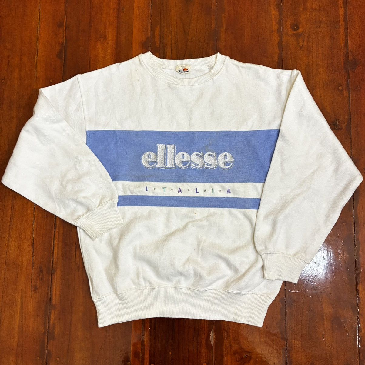 Ellesse Vintage Ellesse Spell out embroidery Sweatshirt Size US M / EU 48-50 / 2 - 1 Thumbnail