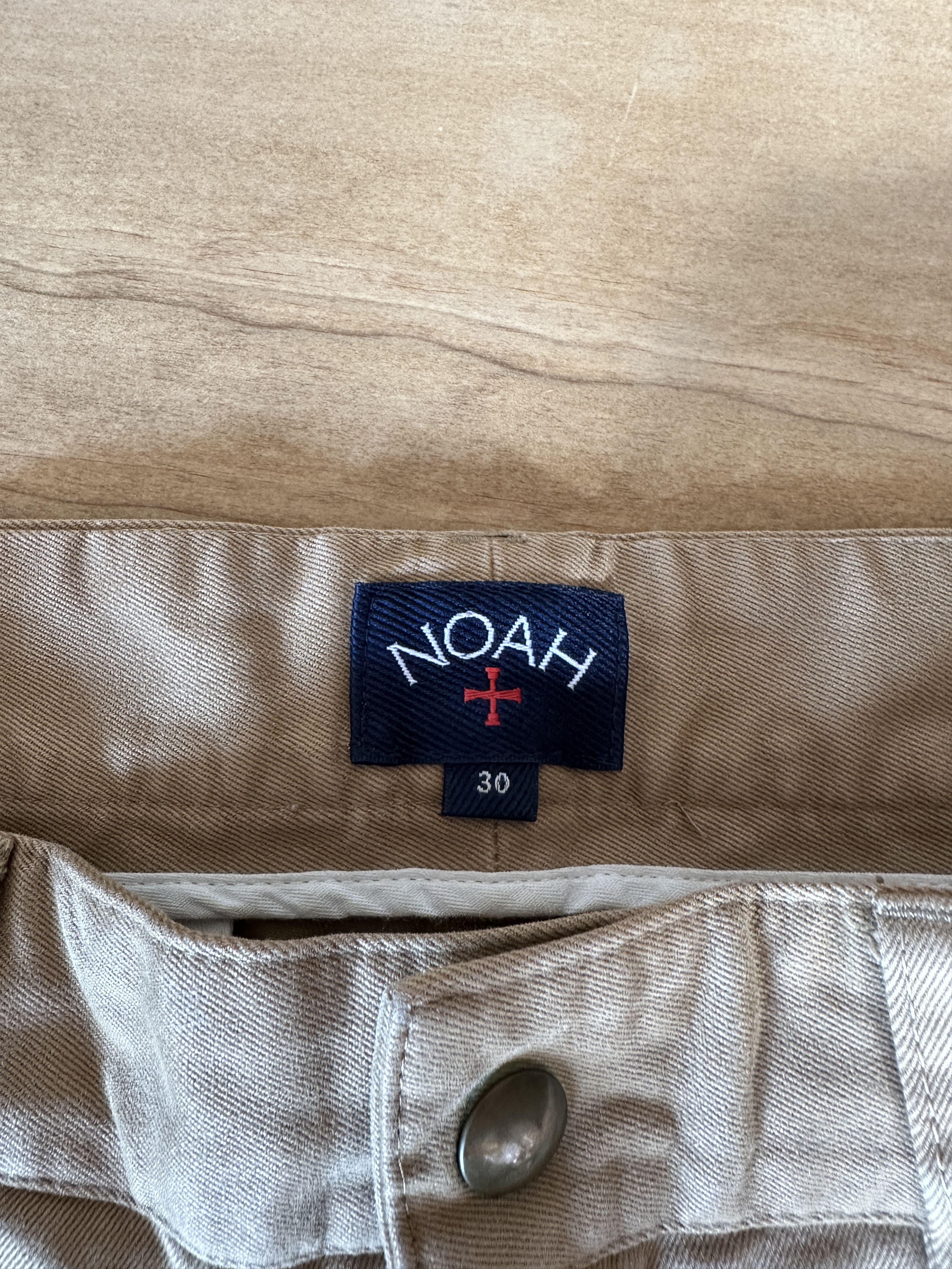 Noah Noah Pleated Straight Leg Trousers Size US 30 / EU 46 - 4 Thumbnail