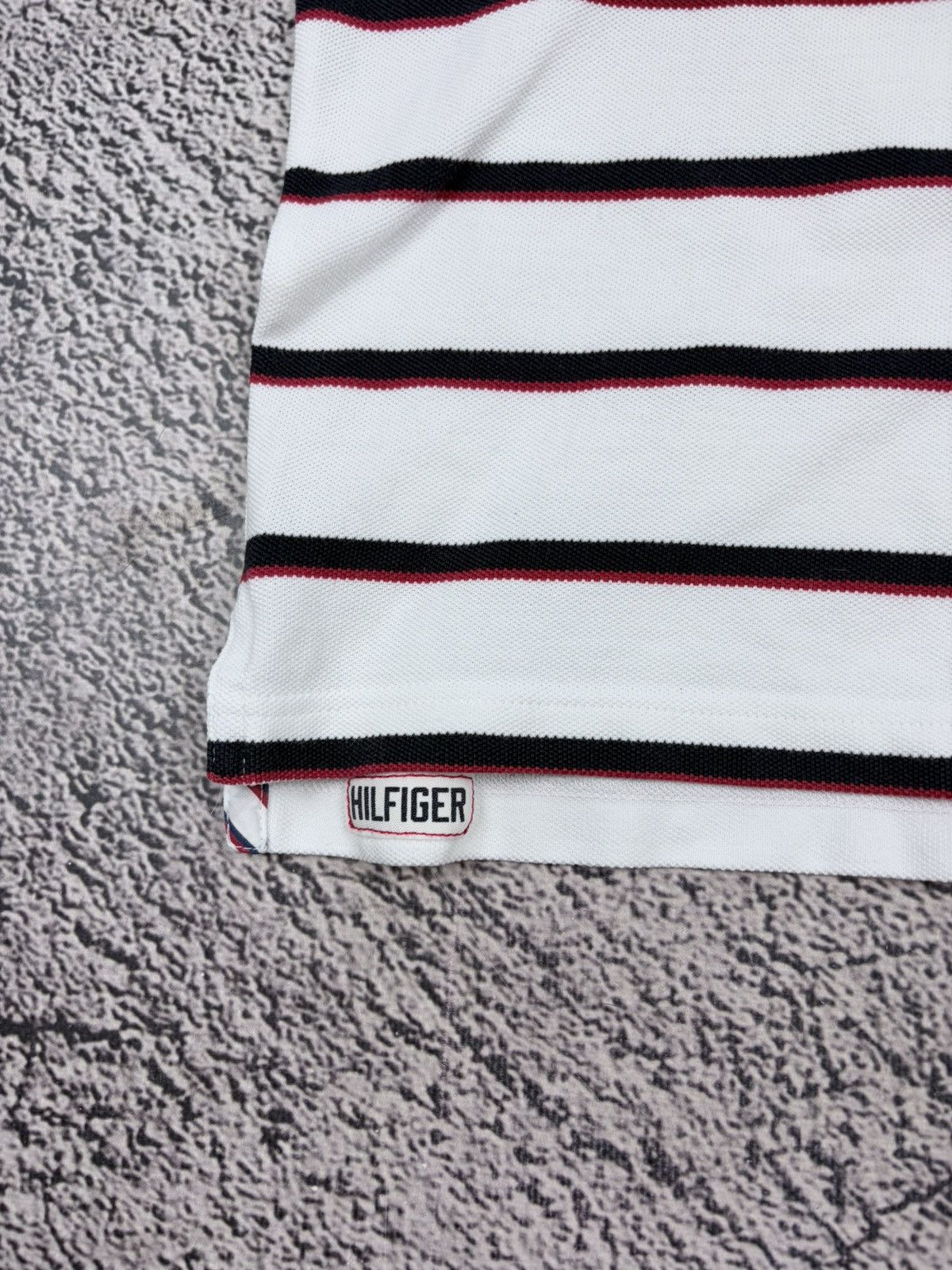 Tommy Hilfiger Tommy Hilfiger Heritage Big Crest Striped Polo Shirt XL⁠ Size US XL / EU 56 / 4 - 5 Thumbnail