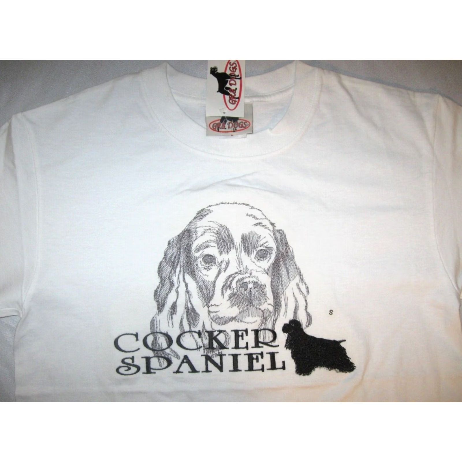 Vintage GR8 Dogs T Shirt Adult Small COCKER SPANIEL Dog Lovers Men's Women CUTE PETS New Size S / US 4 / IT 40 - 3 Thumbnail