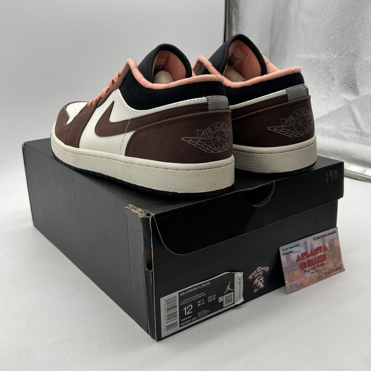 Nike Air Jordan 1 Low mocha Size US 12 / EU 45 - 4 Thumbnail