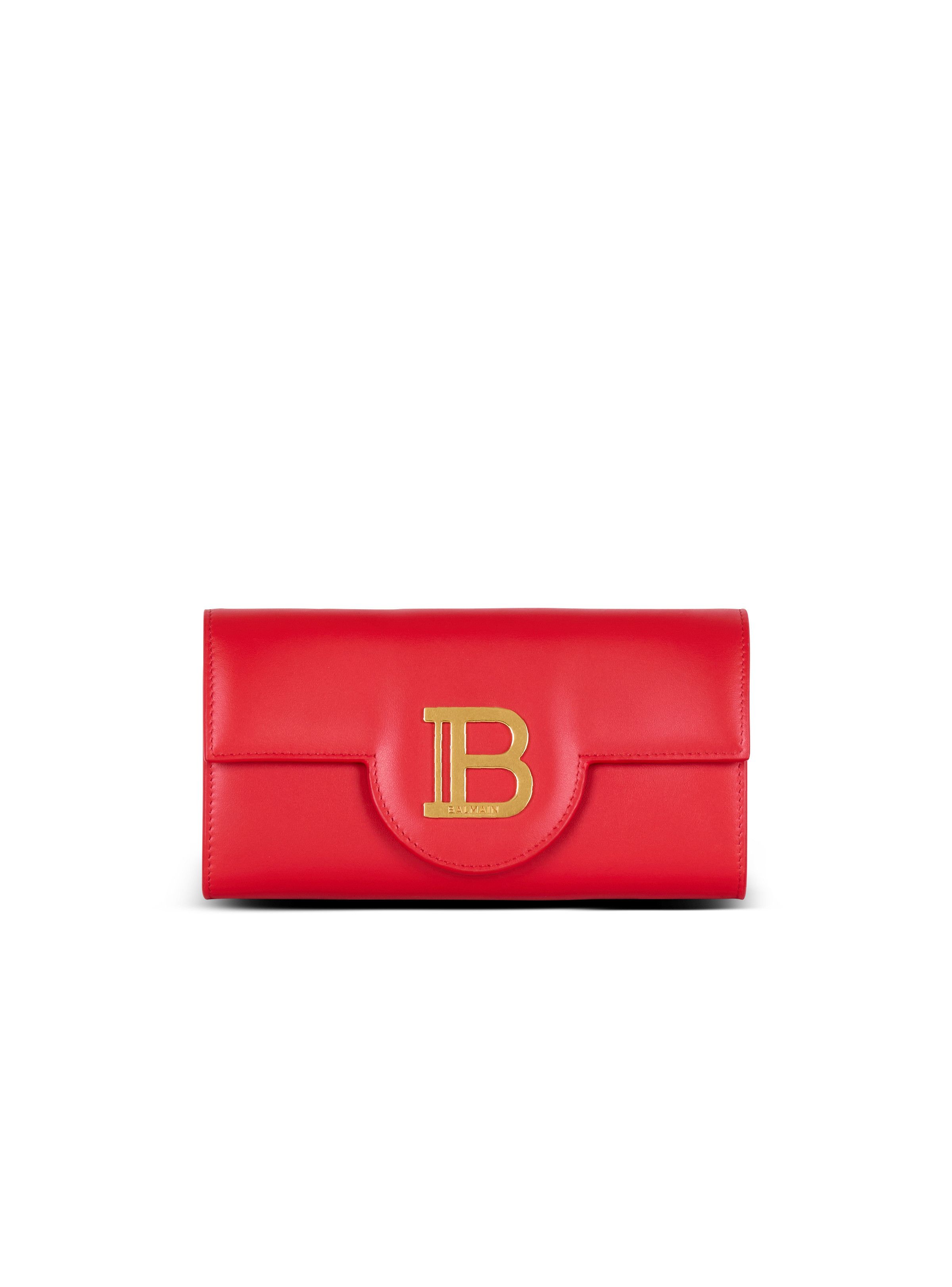 Balmain o1s1wg110825 Size: OS/ B-Buzz Shoulder Bag in Red Size ONE SIZE - 1 Thumbnail