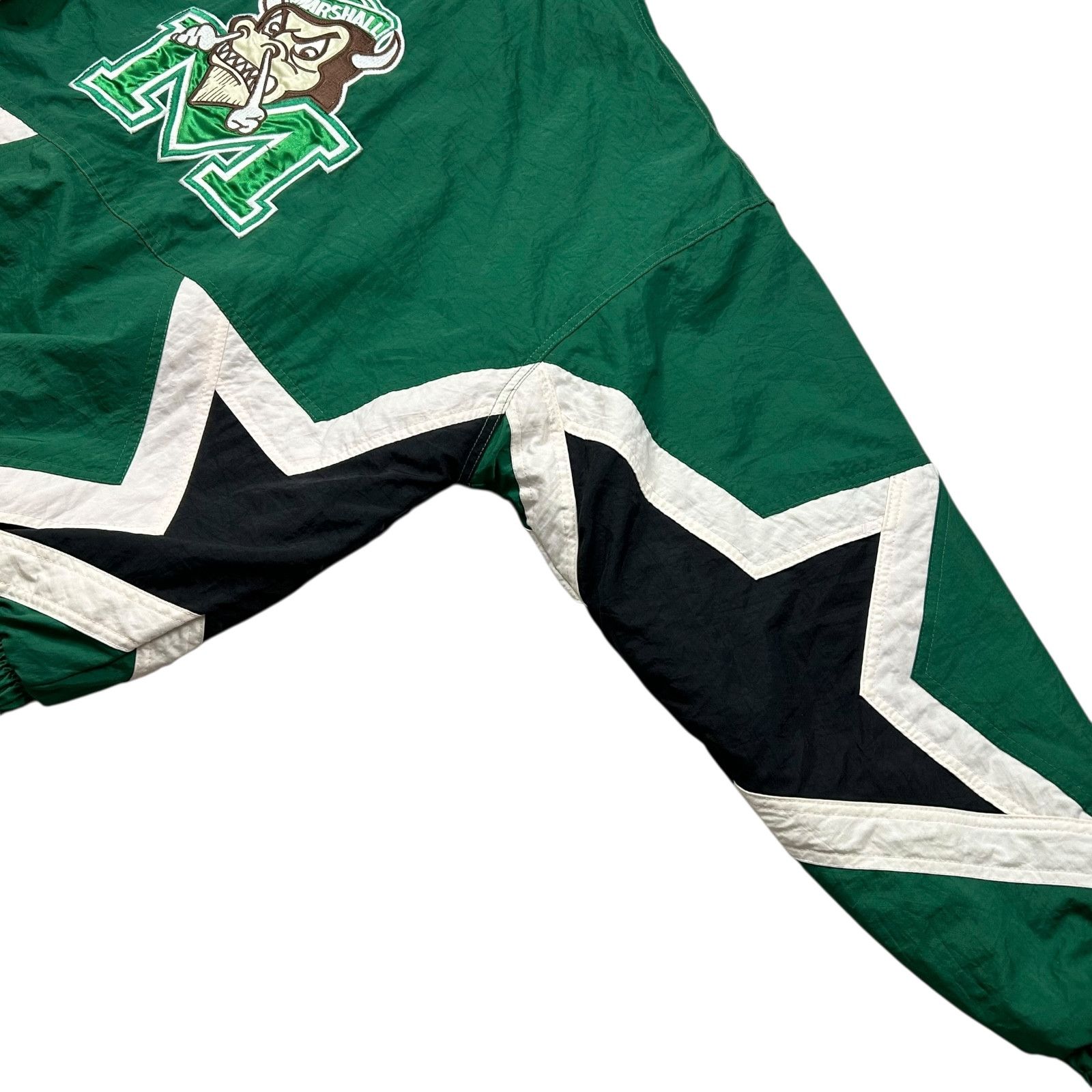 NCAA VTG 90s NCAA MARSHALL THUNDERING HERD STARTER PUFFER JACKET Size US L / EU 52-54 / 3 - 11 Thumbnail