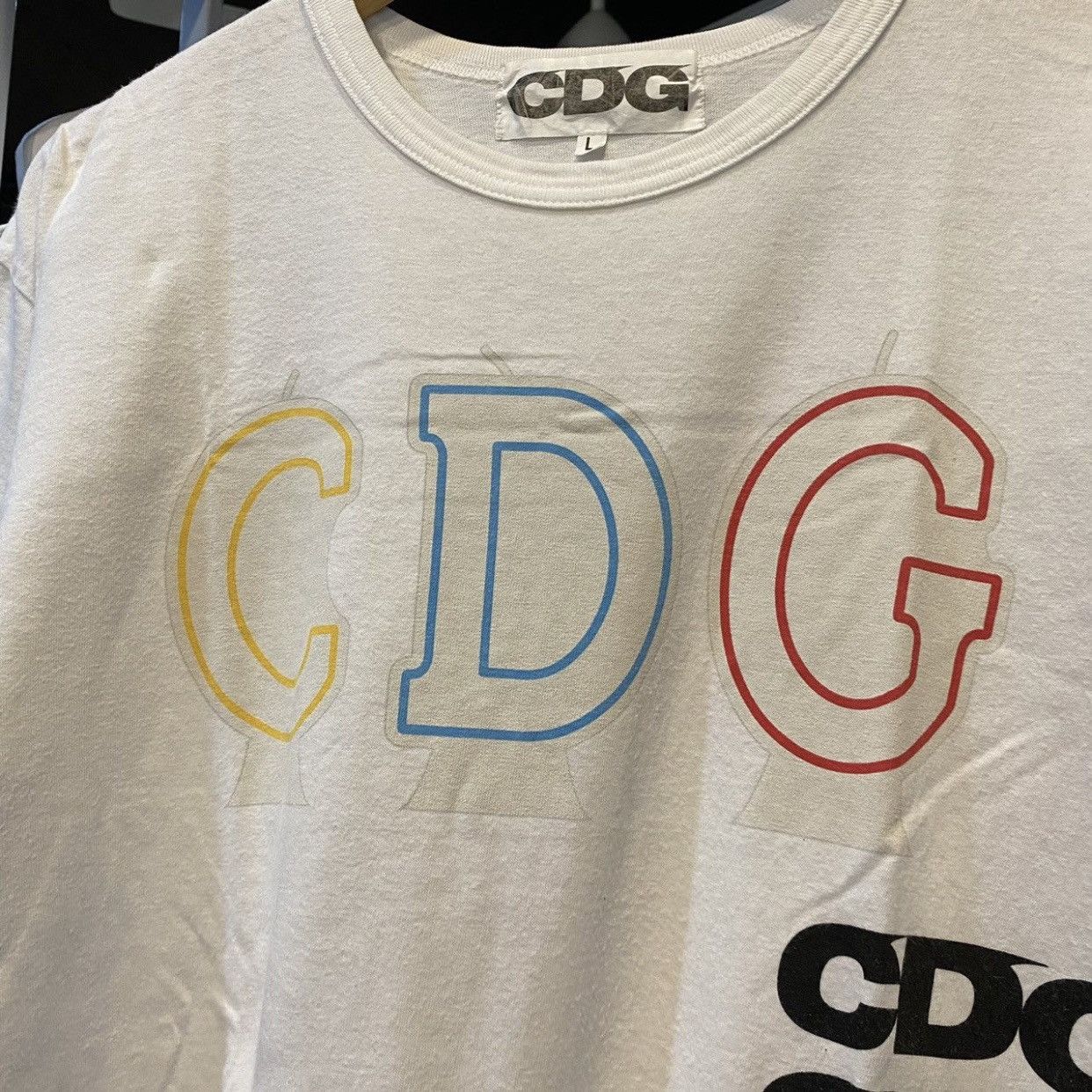 CDG by Comme des Garcons Anti Social Social Club CDG Breaking News Tee L Size US M / EU 48-50 / 2 - 6 Thumbnail
