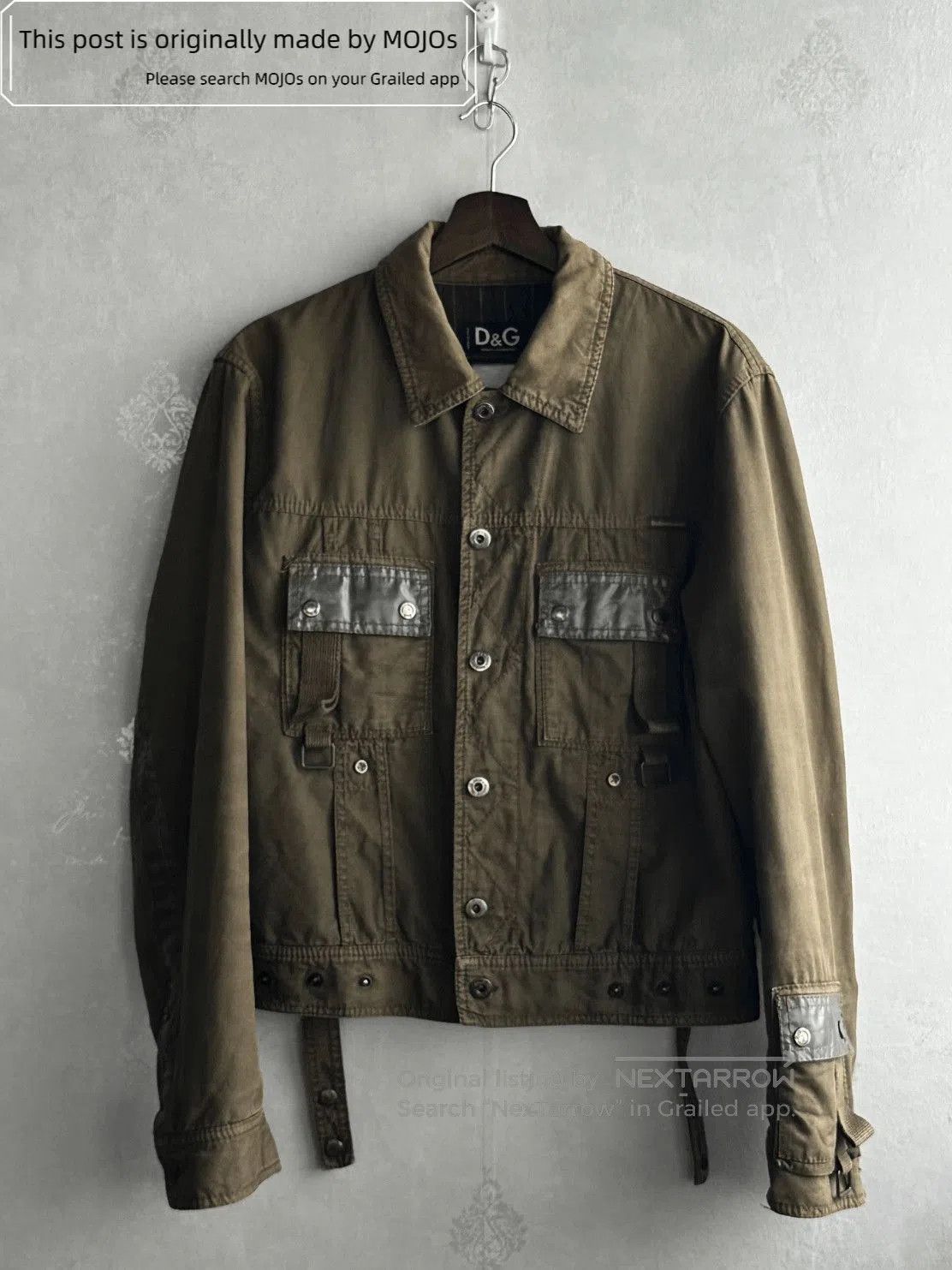 Dolce & Gabbana Dolce & Gabbana 04AW Vintage Joint Military Jacket. Size US L / EU 52-54 / 3 - 1 Thumbnail