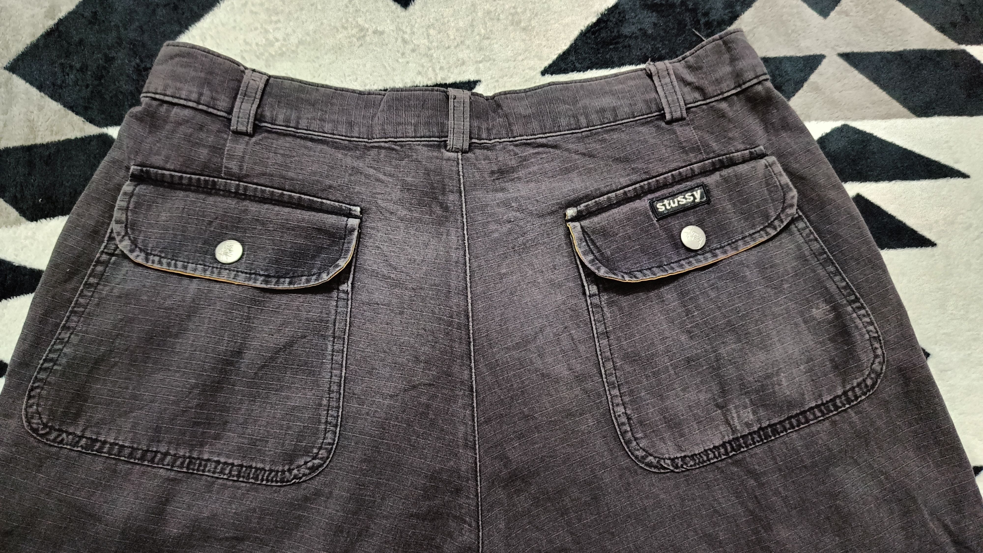 Stussy 🔥🔥Rare Distressed Vintage 90s Stussy Pants Size US 34 / EU 50 - 7 Thumbnail