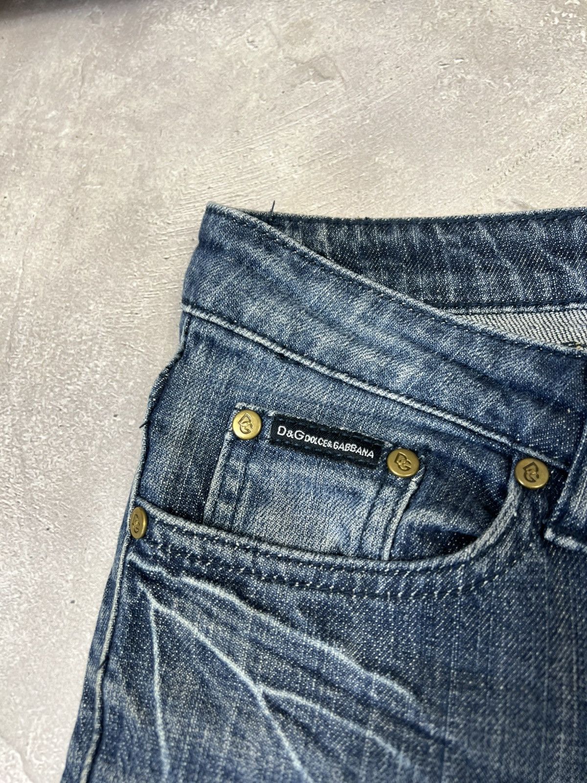 Dolce & Gabbana × Vintage Vintage Dolce Gabbana Y2k Jeans Size 30" / US 8 / IT 44 - 6 Thumbnail