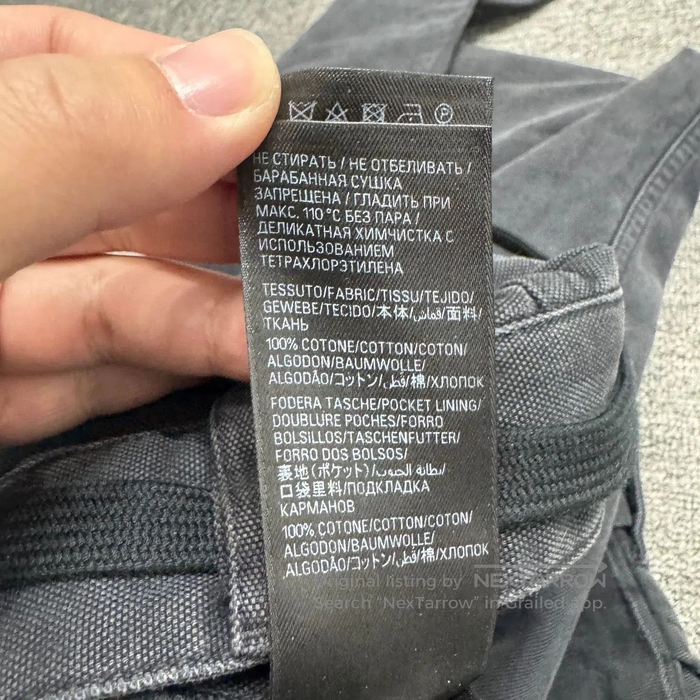 Balenciaga Black Cargo Utility Pants Size 28. Size US 28 / EU 44 - 4 Thumbnail